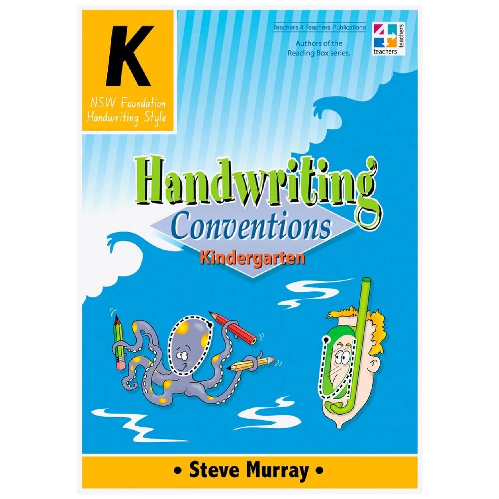 1 Handwriting Conventions NSW Practice Book Kindergarten, 1 of 1