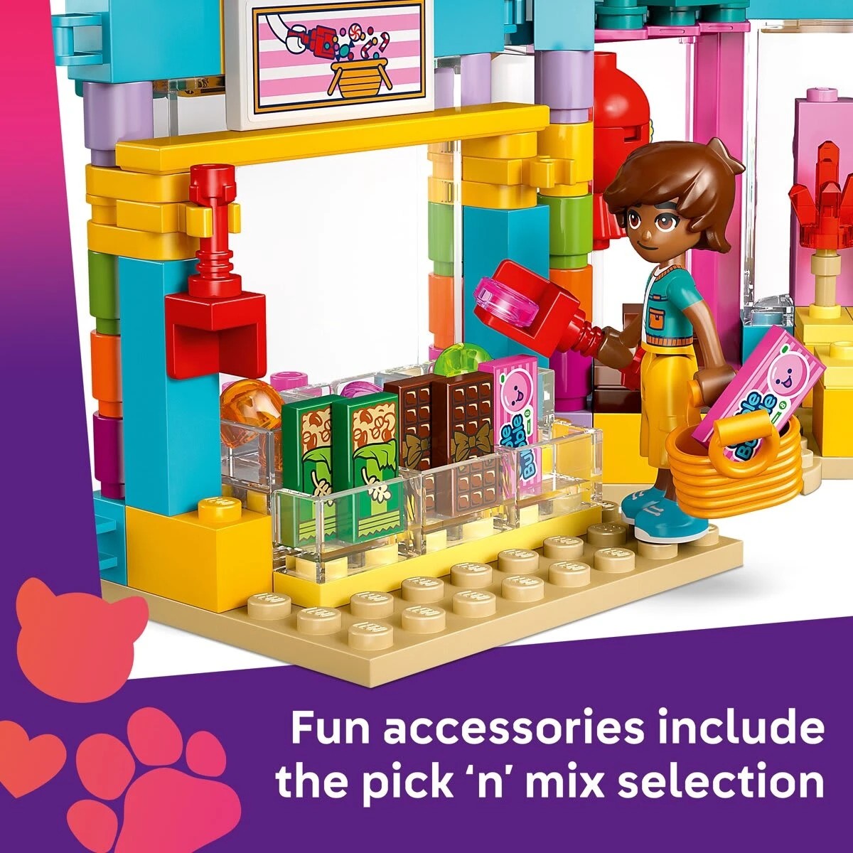 6 LEGO Friends Heartlake City Sweet Shop 42649, 6 of 10