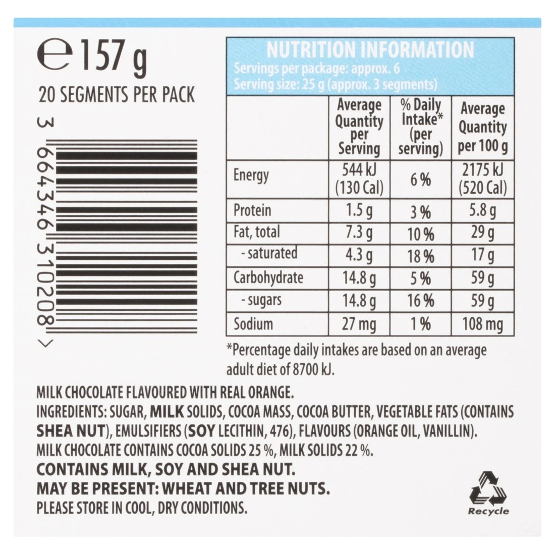 7 Terry's Chocolate Orange 157g, 7 of 7