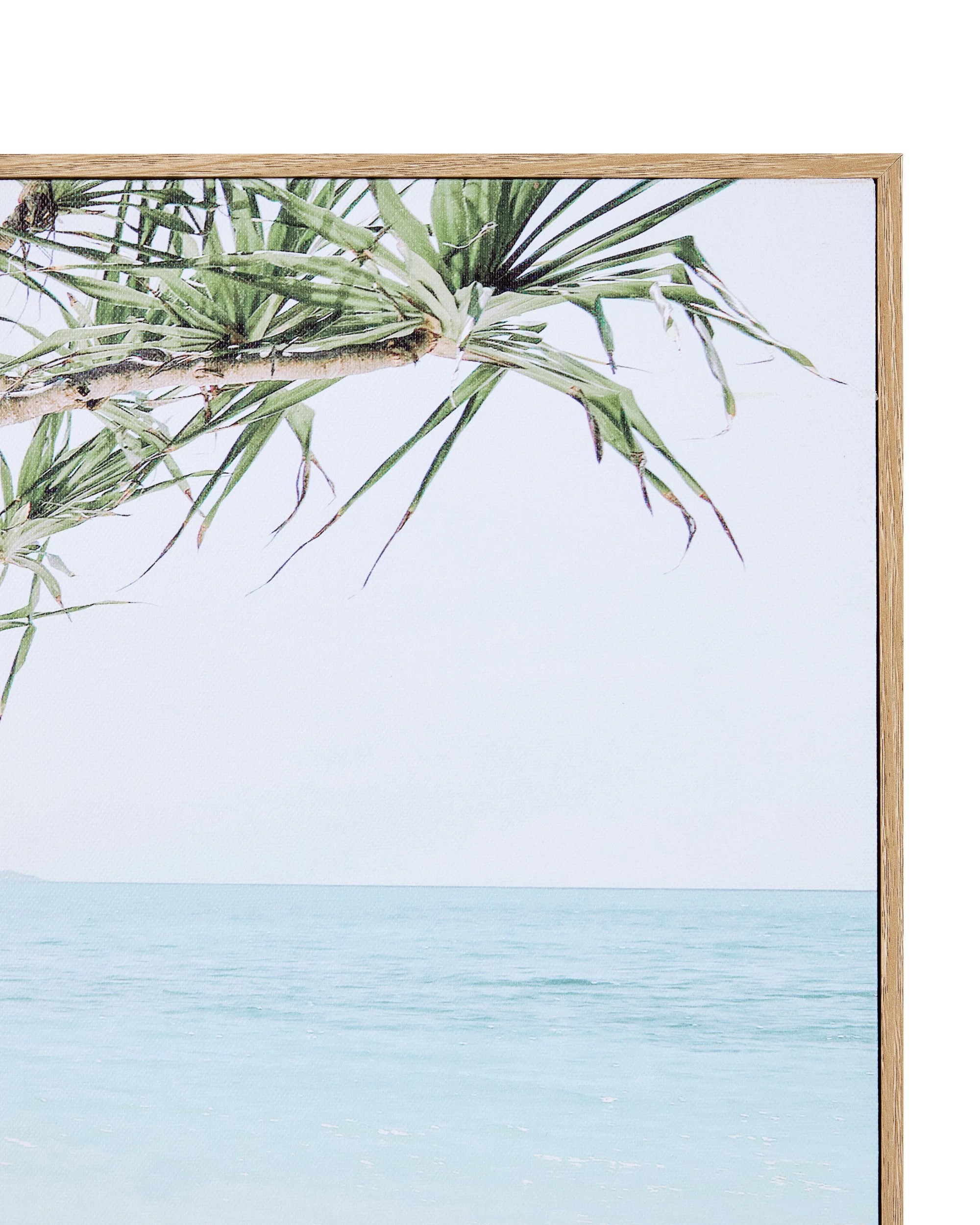 2 2 Pack Beach Framed Canvas - 40cm x 40cm Each, 2 of 6