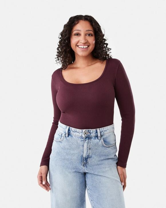 Long Sleeve Soft Rib Bodysuit