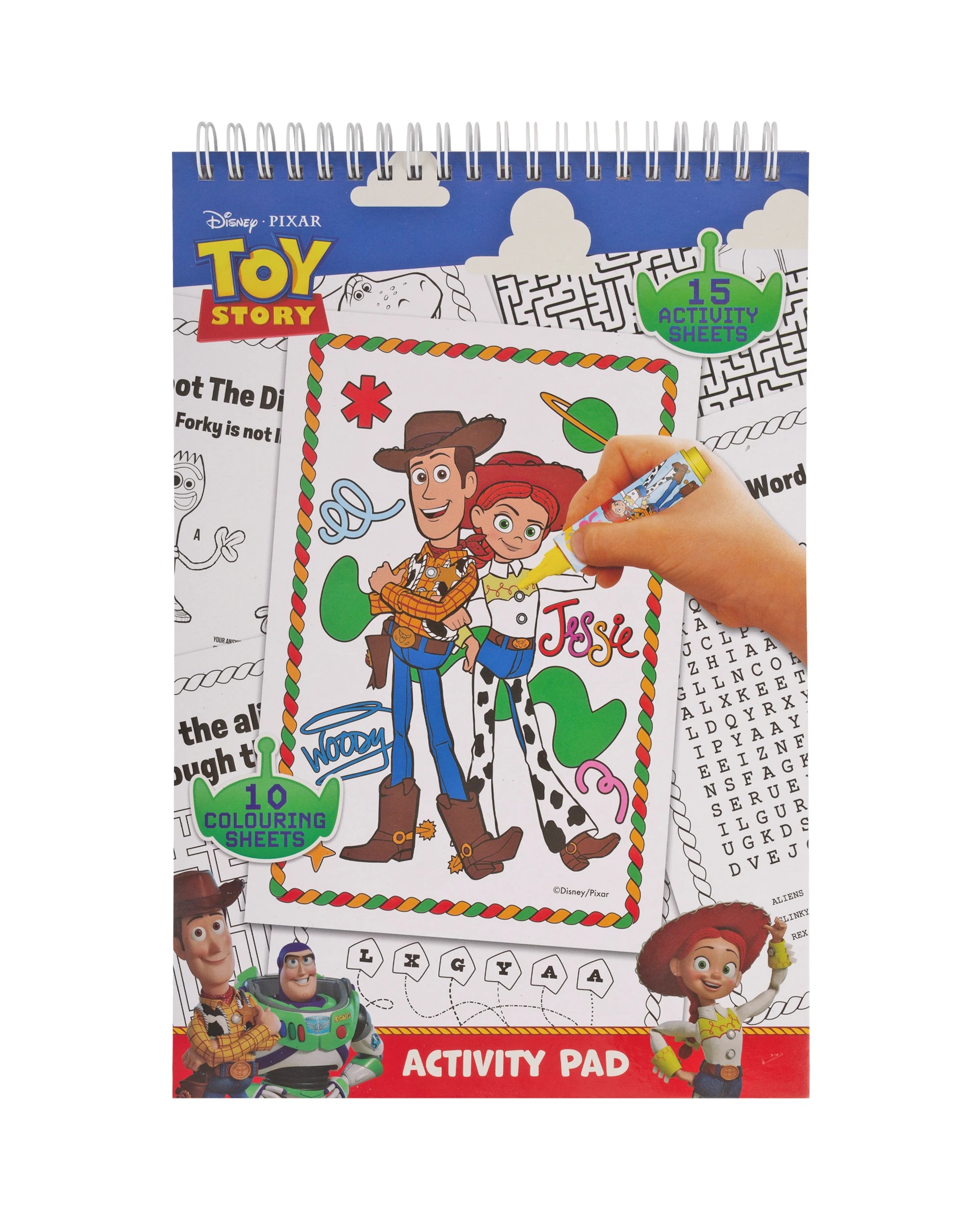 3 Disney Toy Story Colour Paint and Play - Multi, 3 of 9