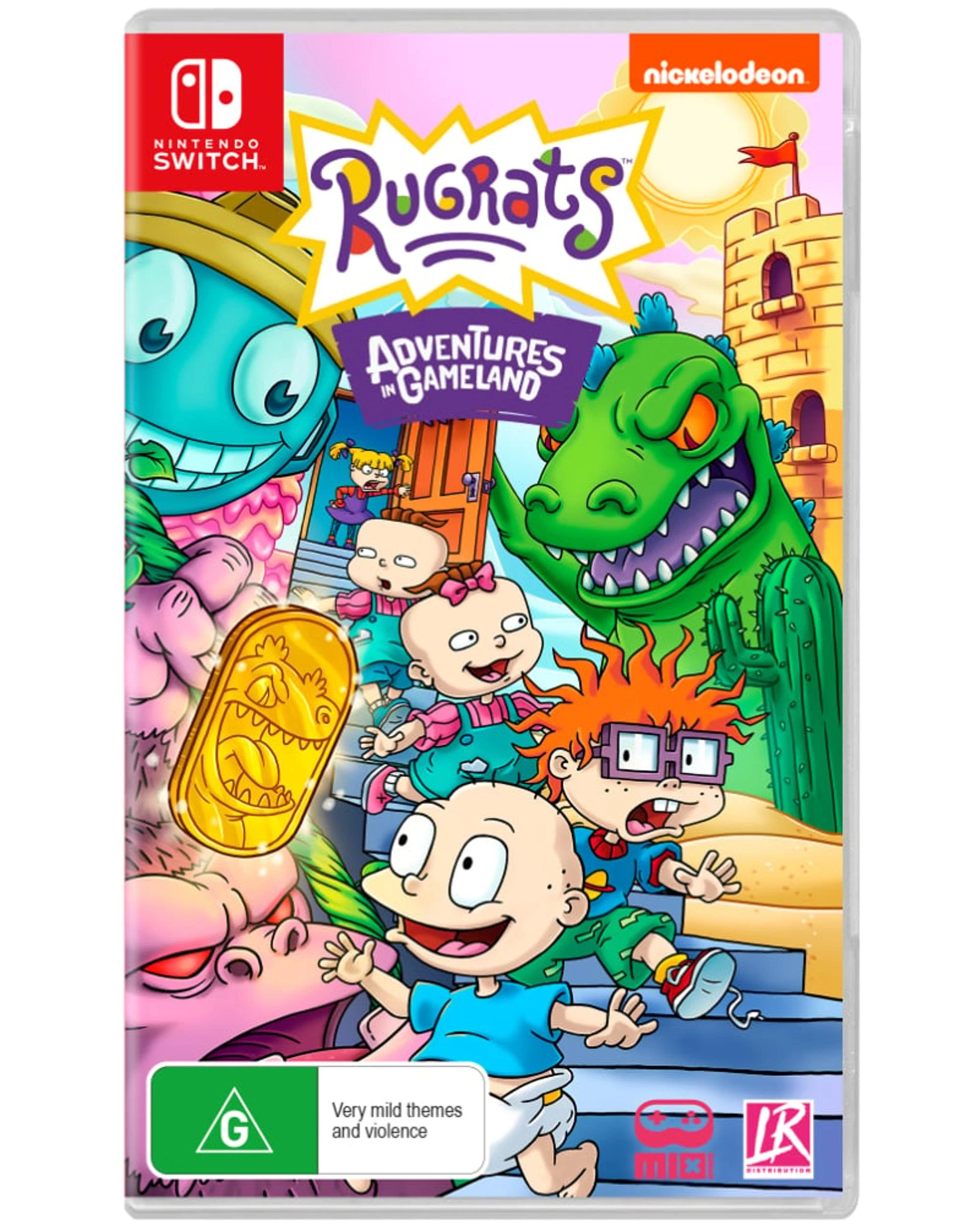 1 Rugrats: Adventures in Gameland - Switch, 1 of 10