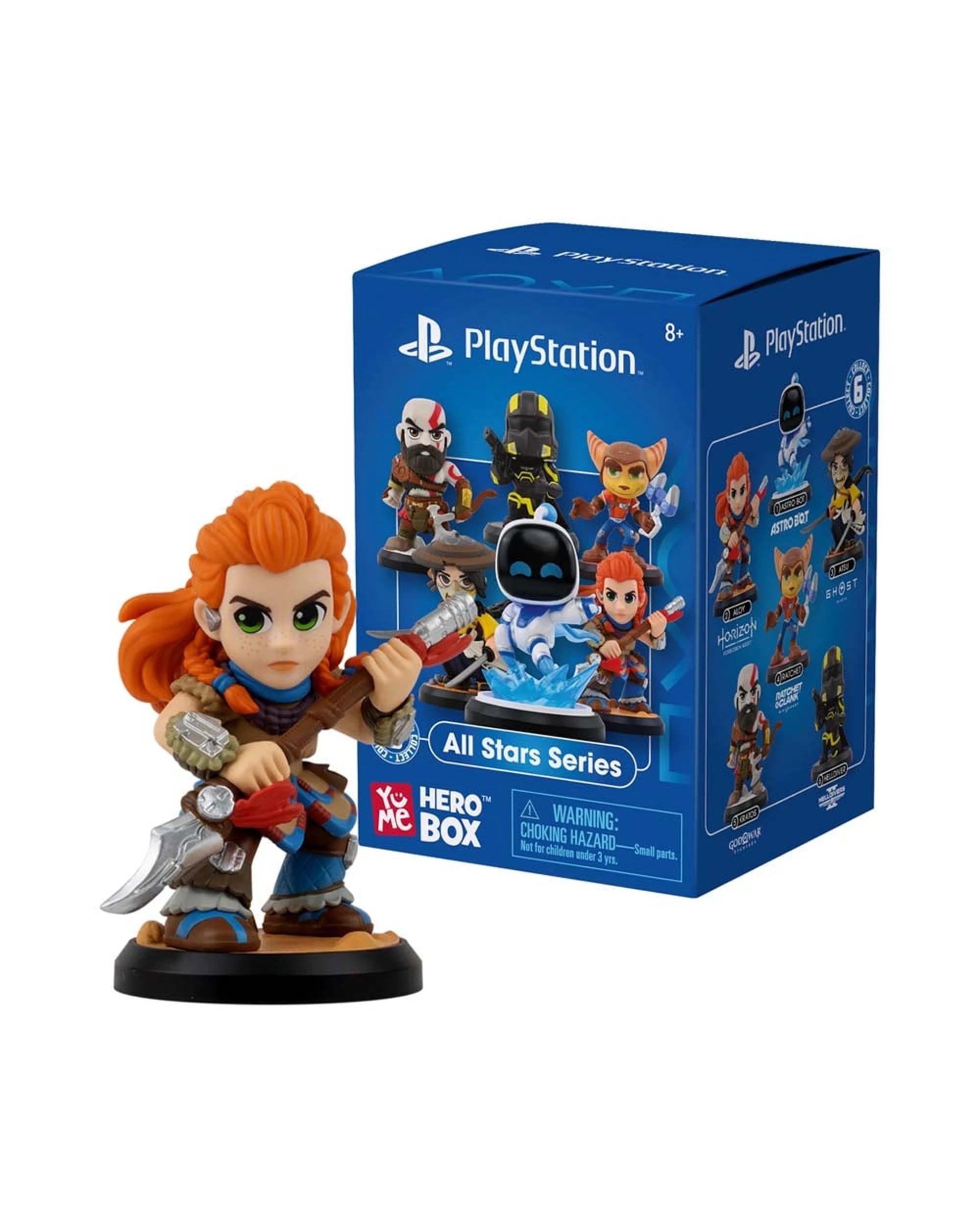 8 YuMe Sony Playstation Hero Box All Stars Series 1 Blind Box, 8 of 10