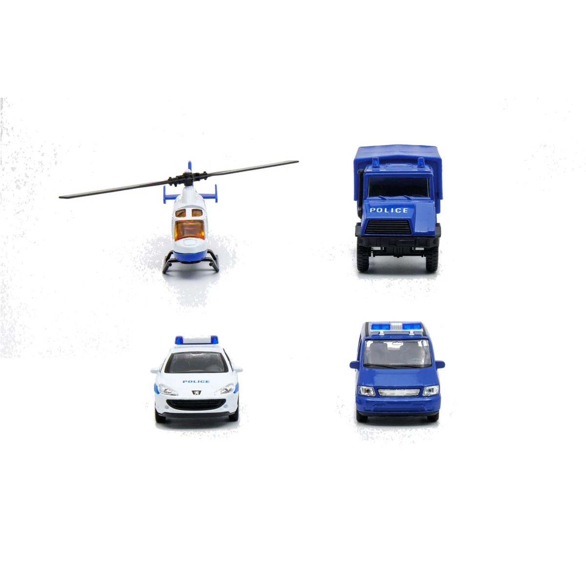 5 Welly Urban Spirit Free Wheeling & Moving Parts Police City Set, 5 of 7