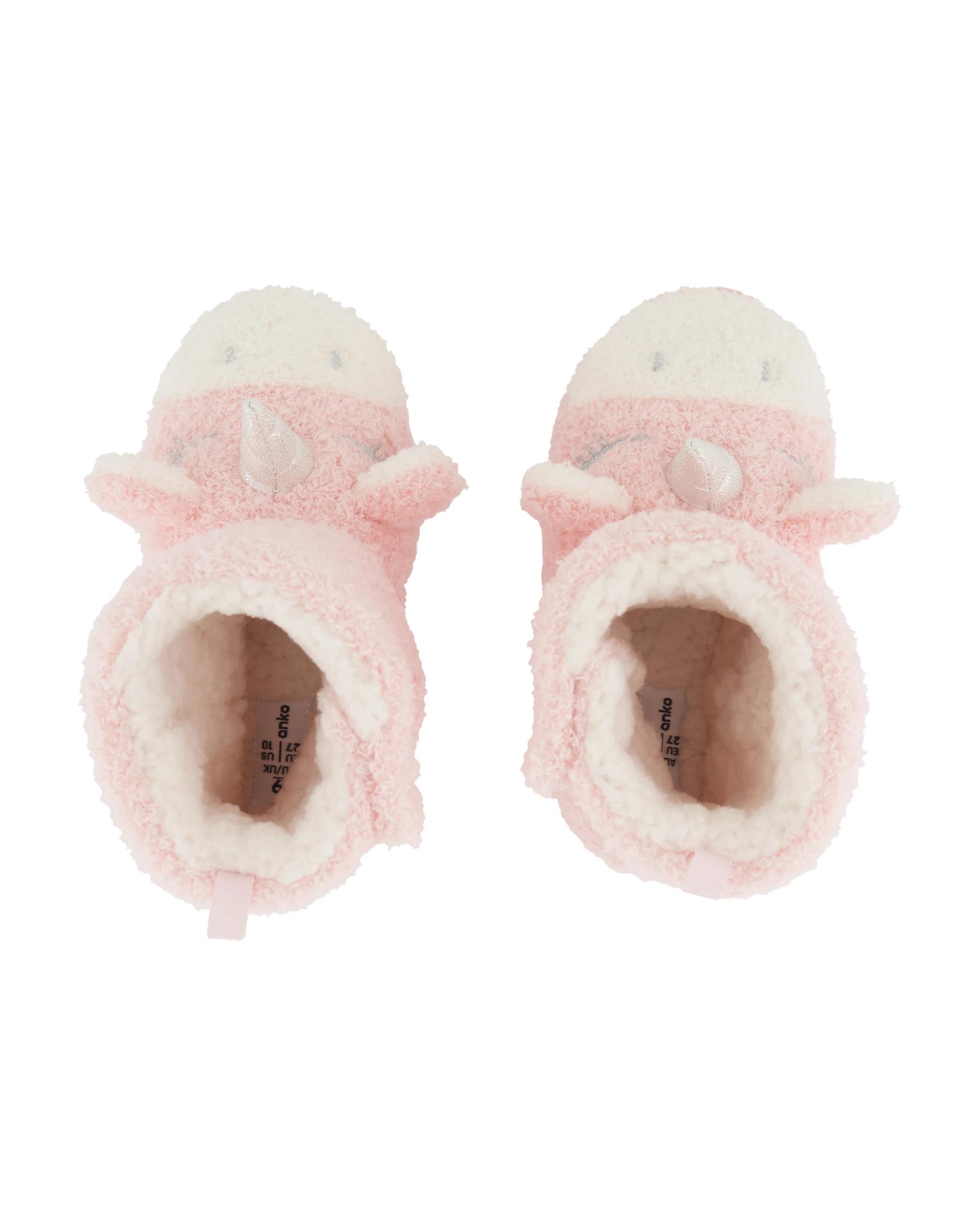 3 Junior Novelty Slipper Boots Unicorn, 3 of 4