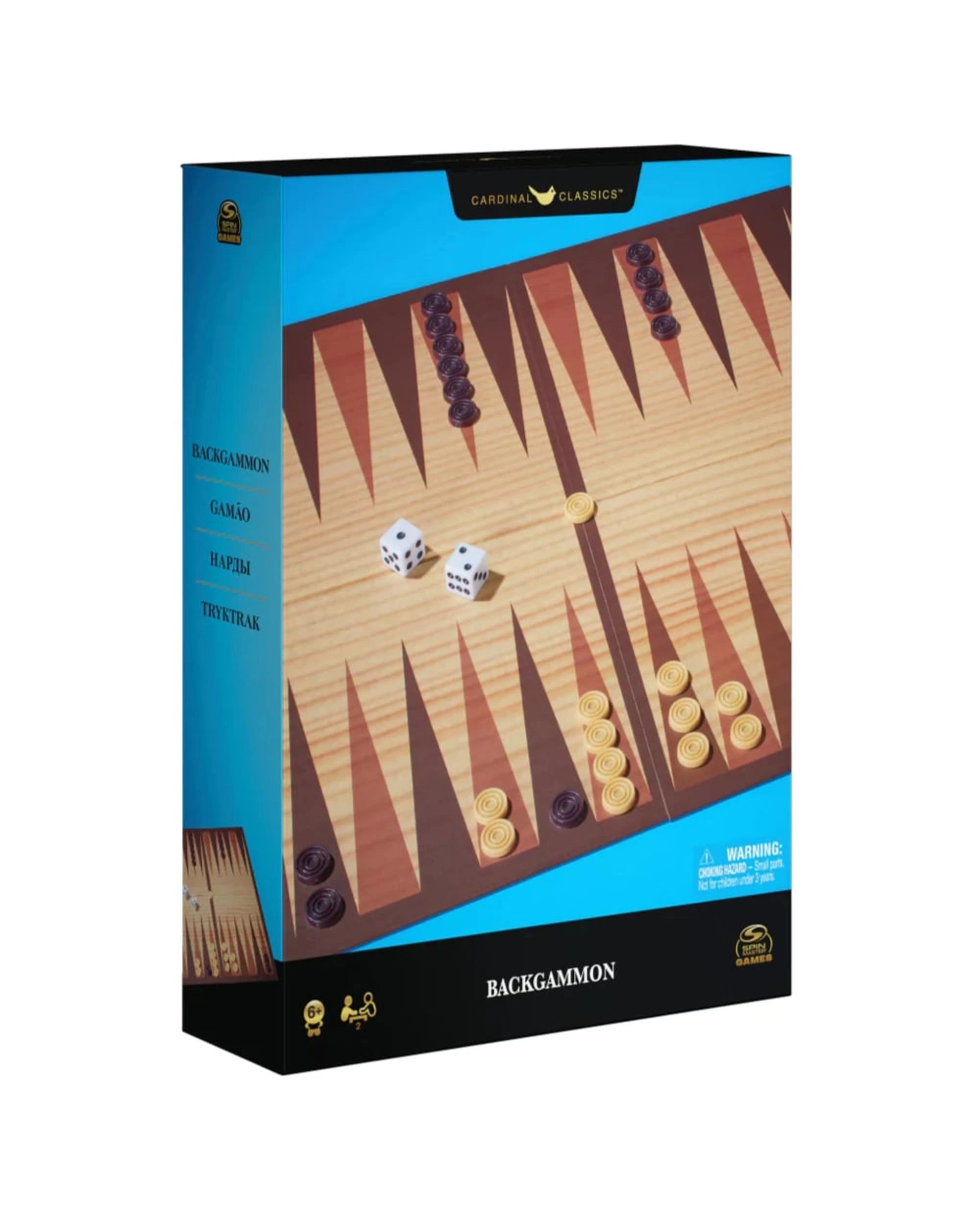 1 Cardinal Classic Backgammon, 1 of 3