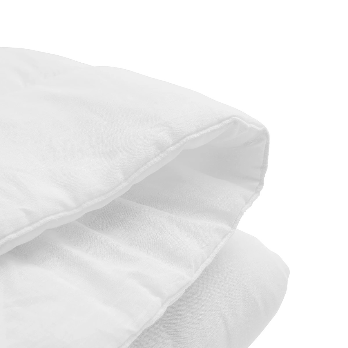 5 Medium Warmth All Seasons Quilt - Queen Bed, White, 5 of 6