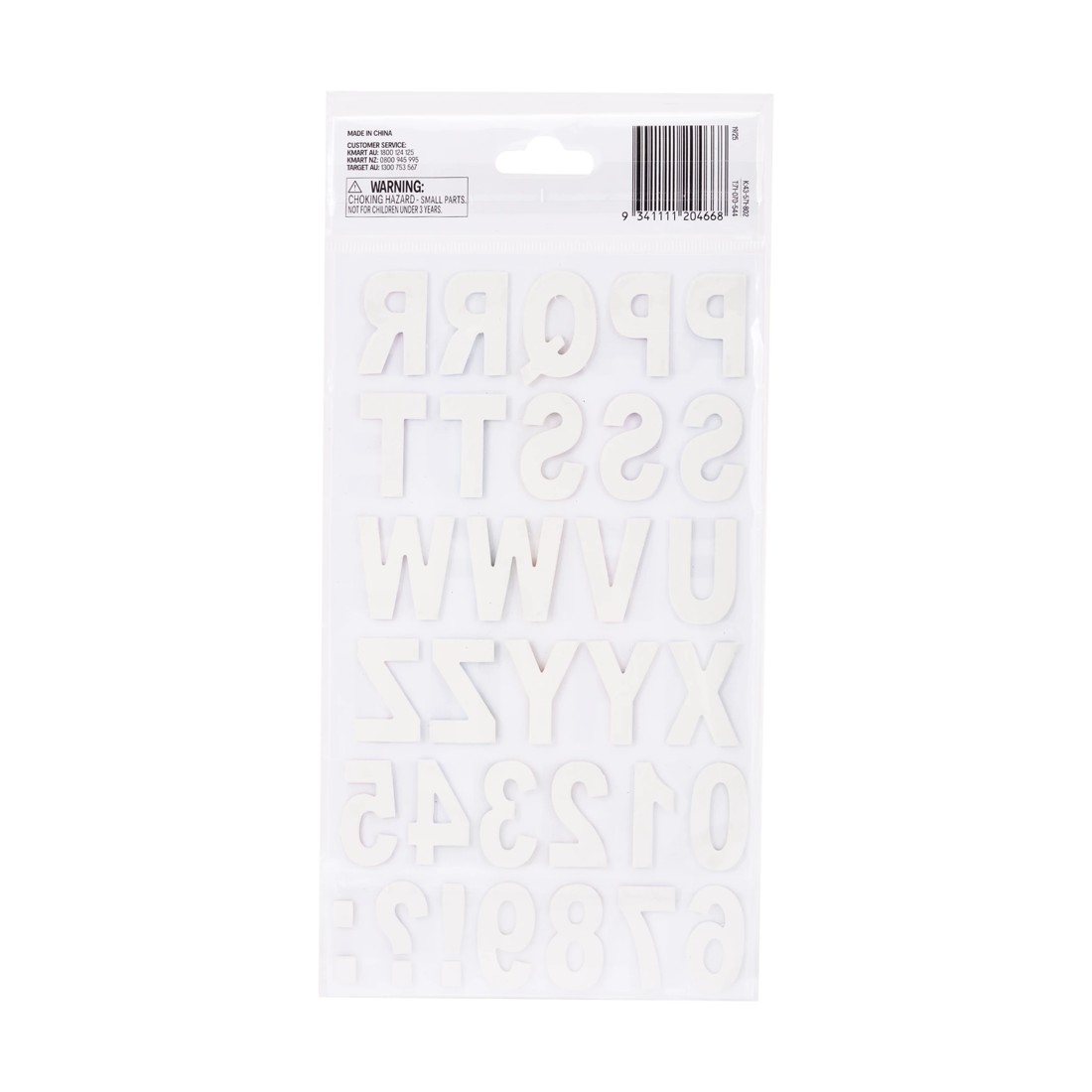 3 Alphabet Stickers, 3 of 3