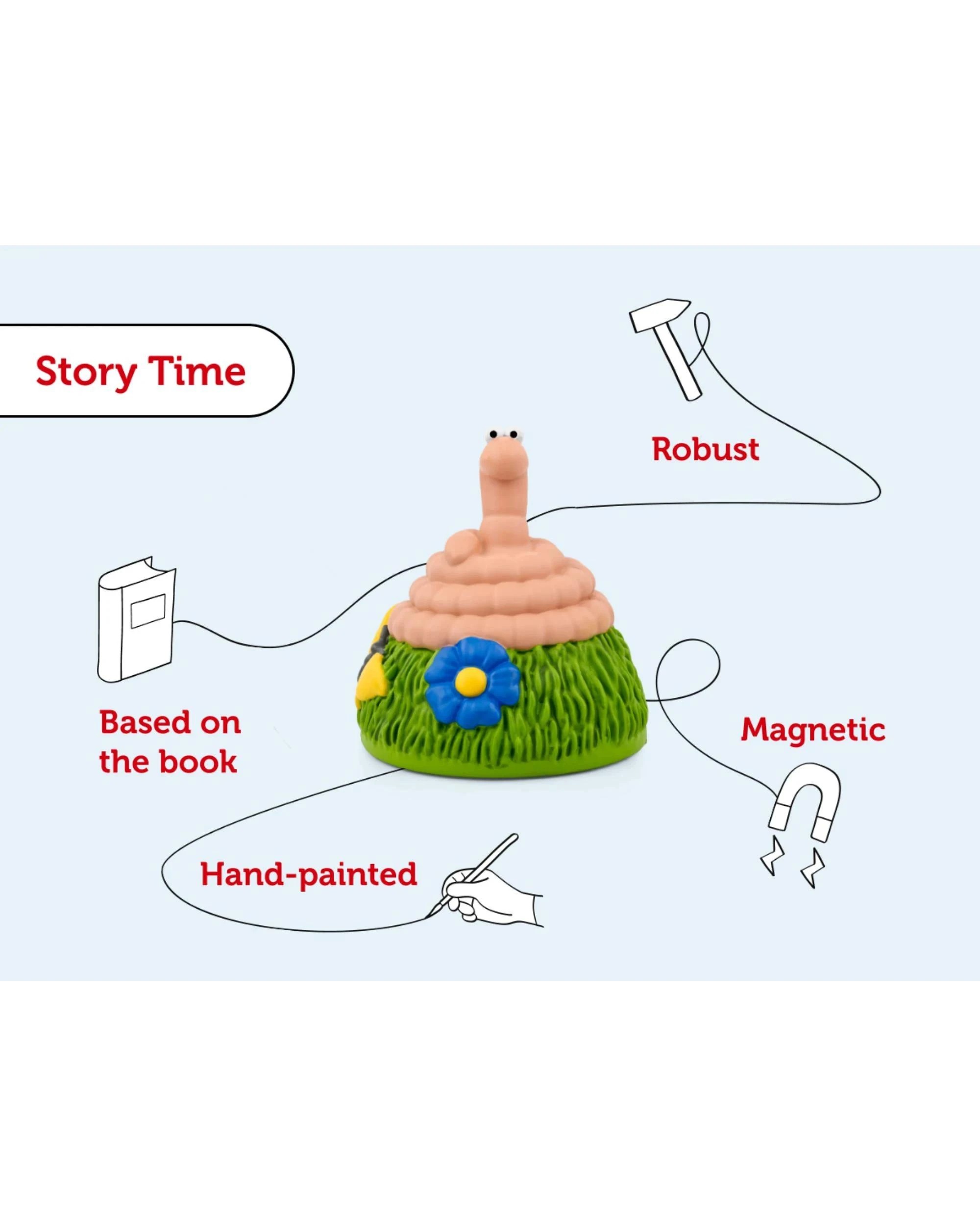3 Julia Donaldson - Superworm Tonie Audio Character - Multi, 3 of 4