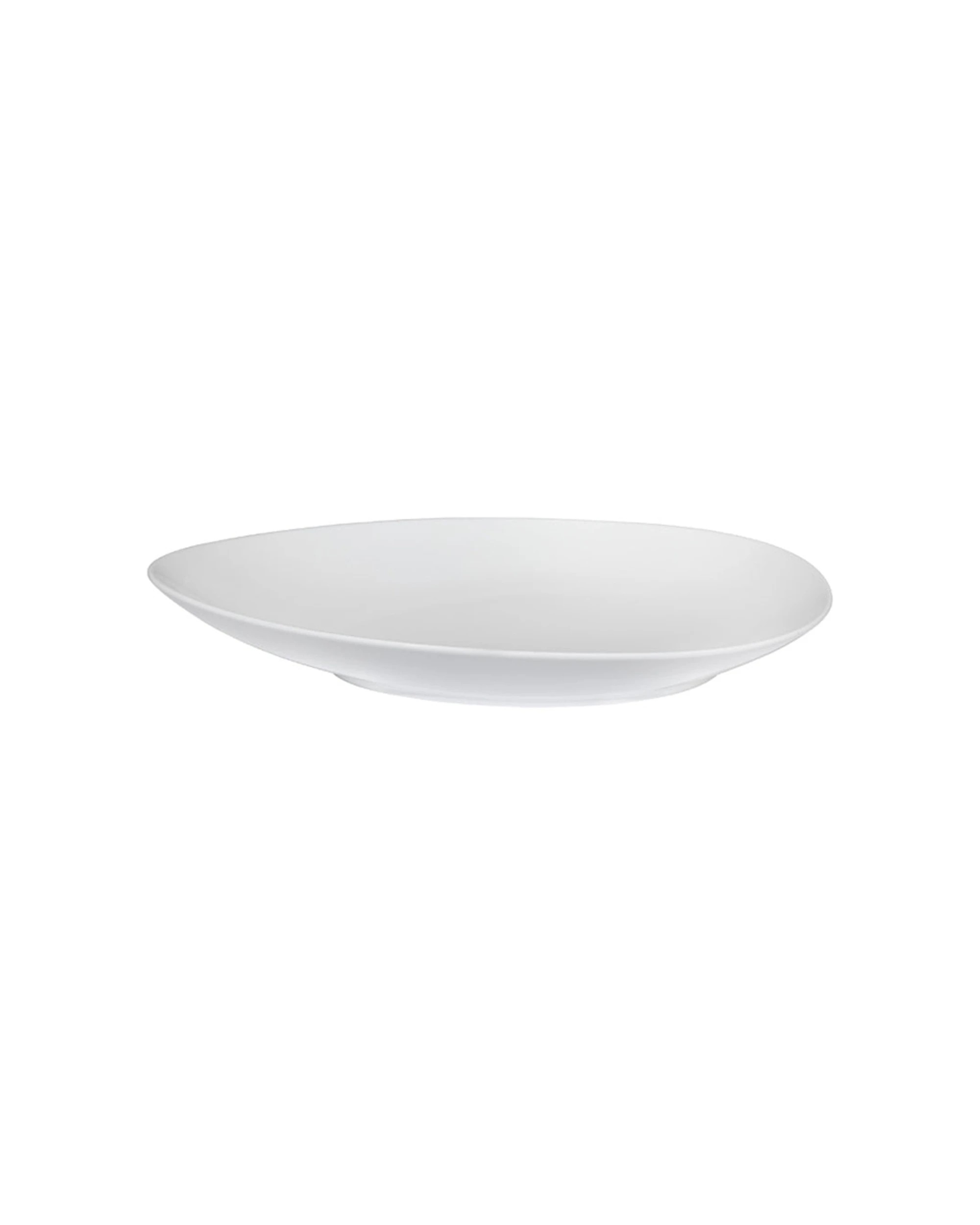 2 Maxwell & Williams White Basics Oval Ceramic Platter Gift Boxed 35x21cm - White, 2 of 4