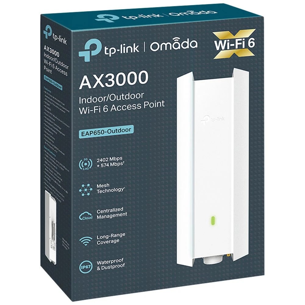 8 TP Link AX3000 Indoor/Outdoor WiFi 6 Access Point, 8 of 8