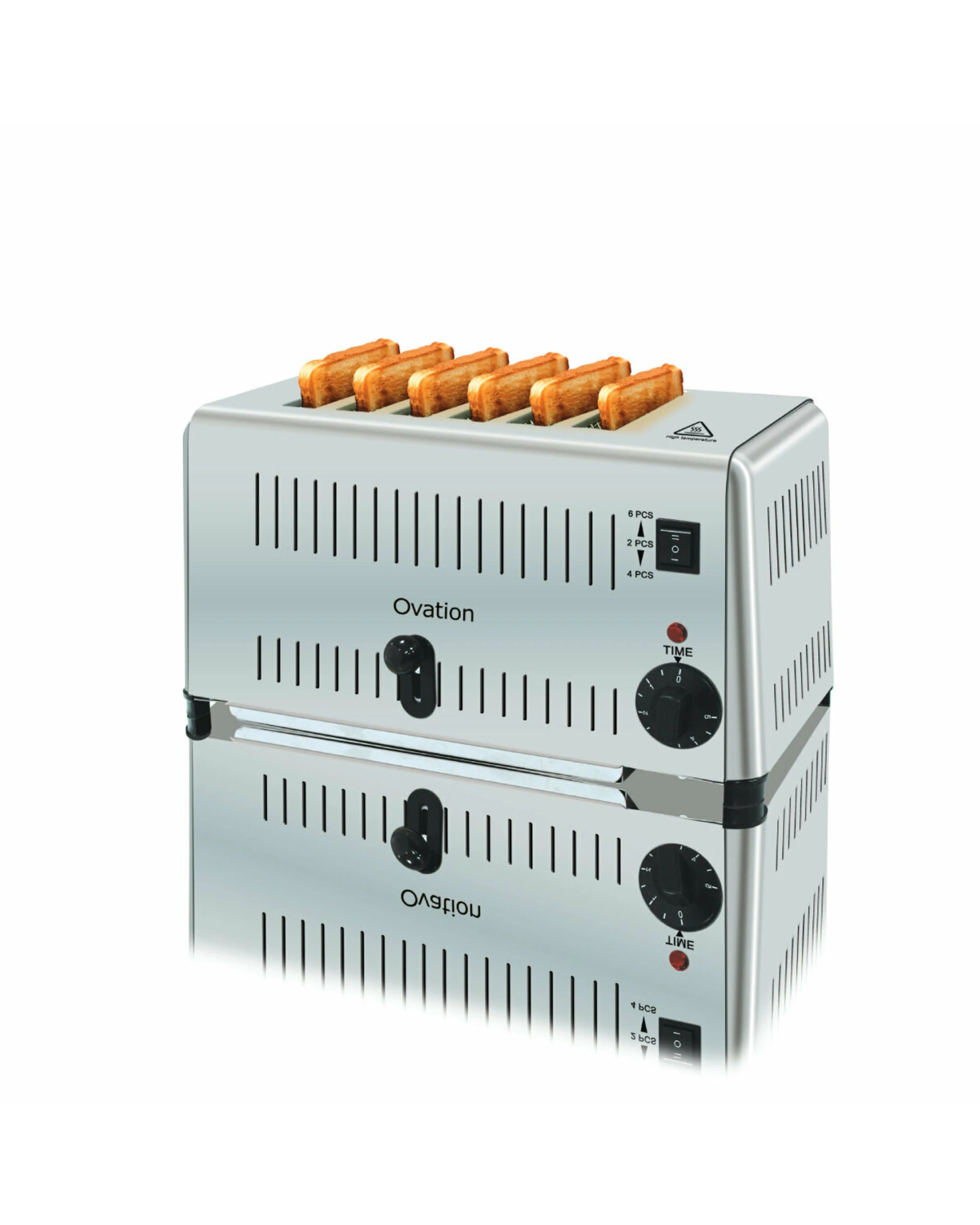 1 Ovation 6 Slice Toaster Stainless Steel, 1 of 1