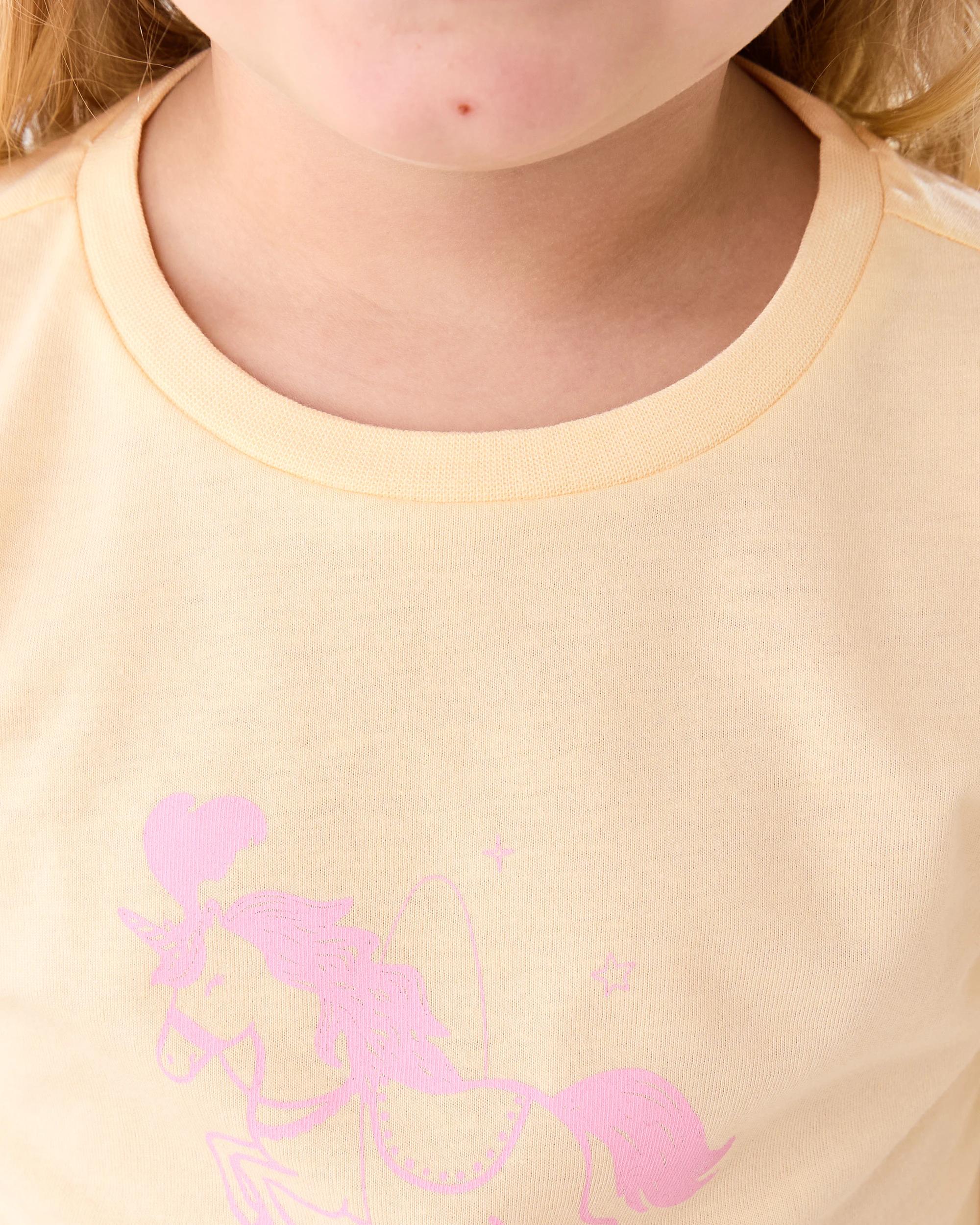 3 Knit Pyjama Set Ylw Unicrn, 3 of 7