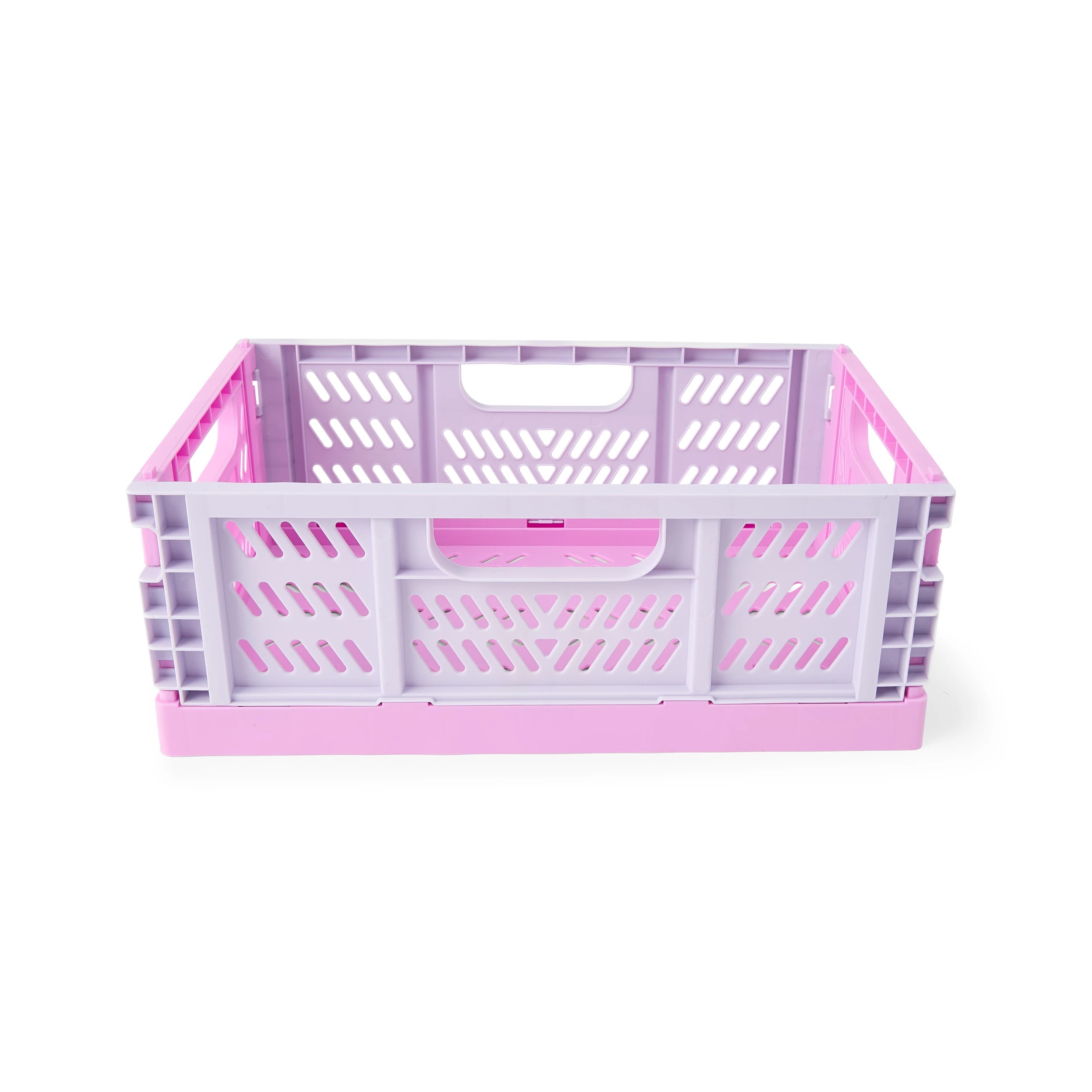 3 5L Collapsible Crate - Small, Pink, 3 of 8
