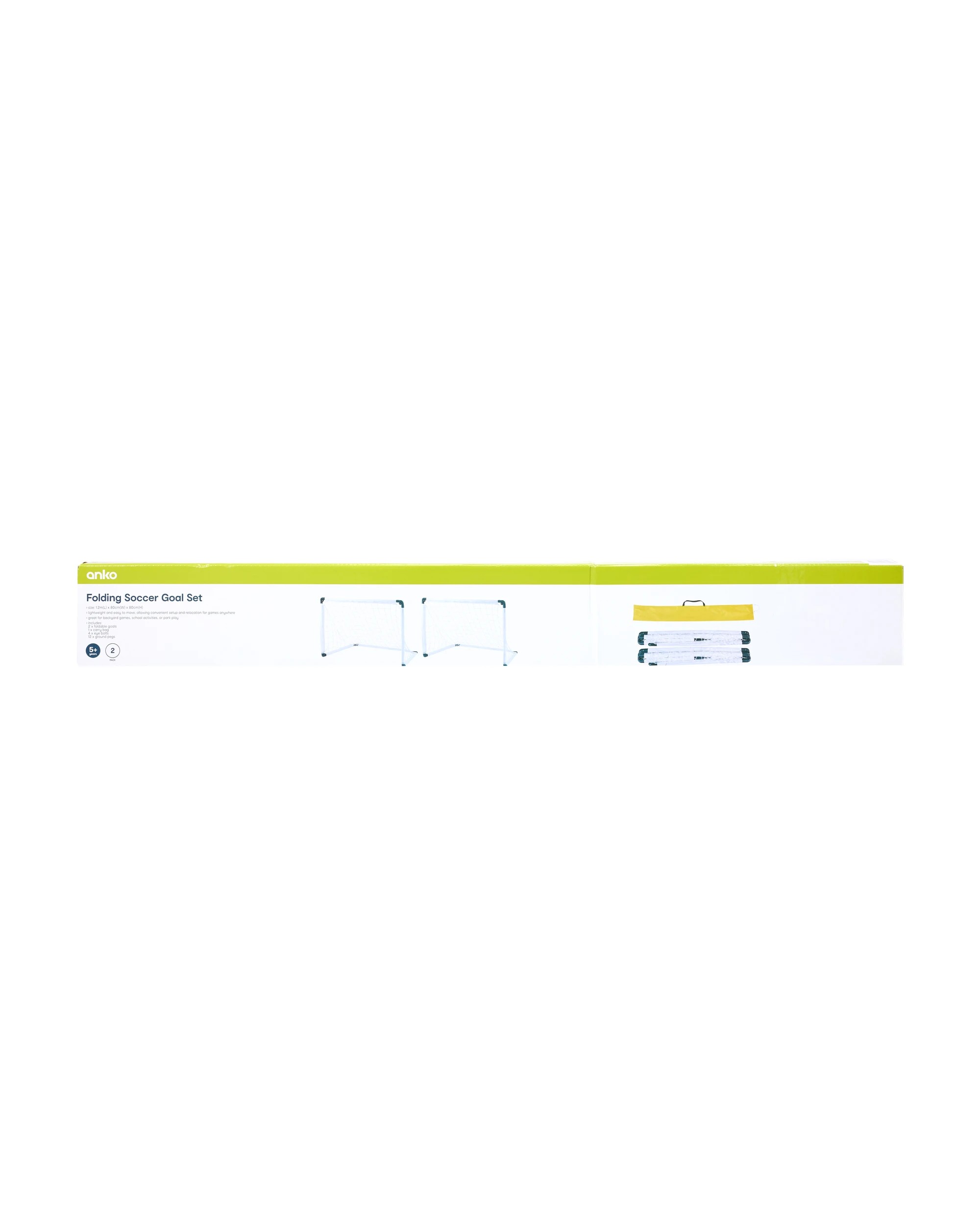 9 2 Pack Folding Soccer Goal Set, 9 of 9