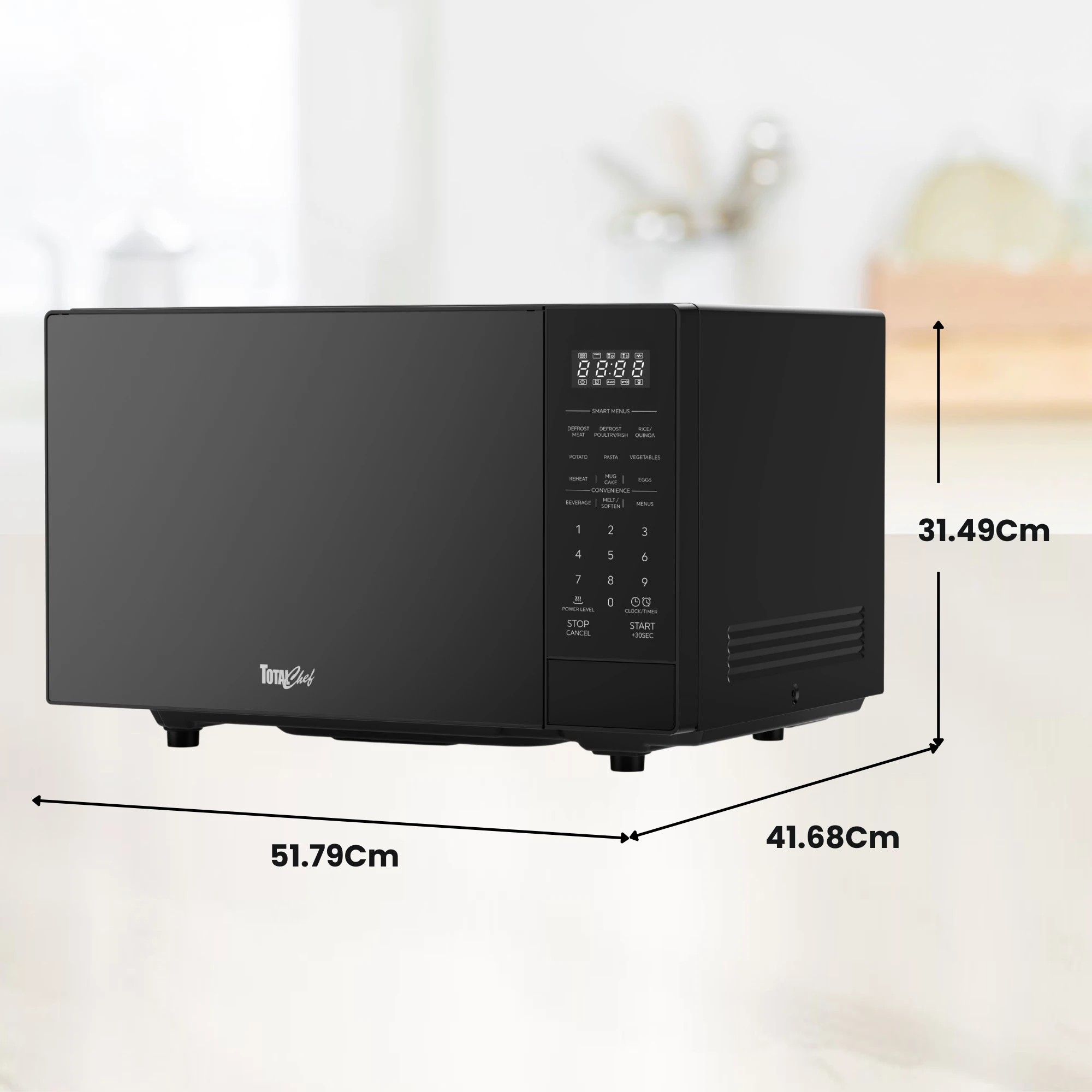 3 Total Chef Inverter Microwave Flatbed 32L - Black, 3 of 3