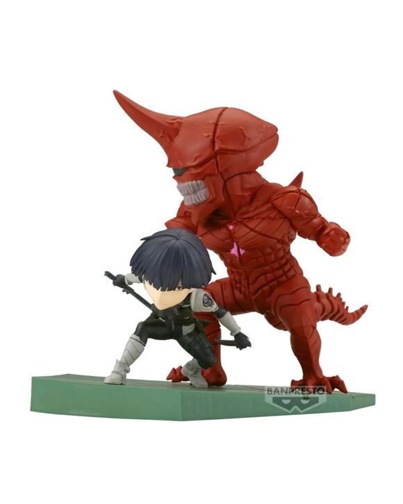 Banpresto World Collectable Figure Log Stories Naiju No. 8 Soshiro Hoshina Vs Kaiju No. 10 Figure