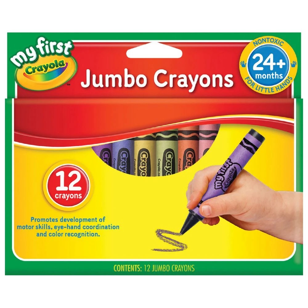 2 Crayola My First Crayons 12 Pack, 2 of 2
