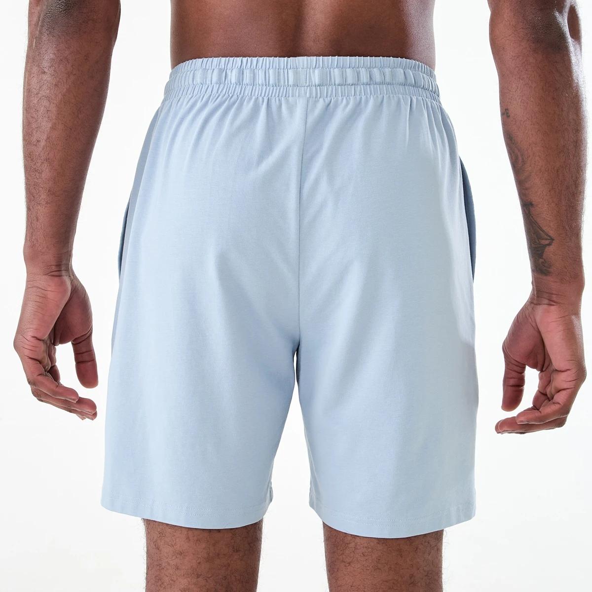 3 Cotton Elastane Shorts FOG BLUE, 3 of 6