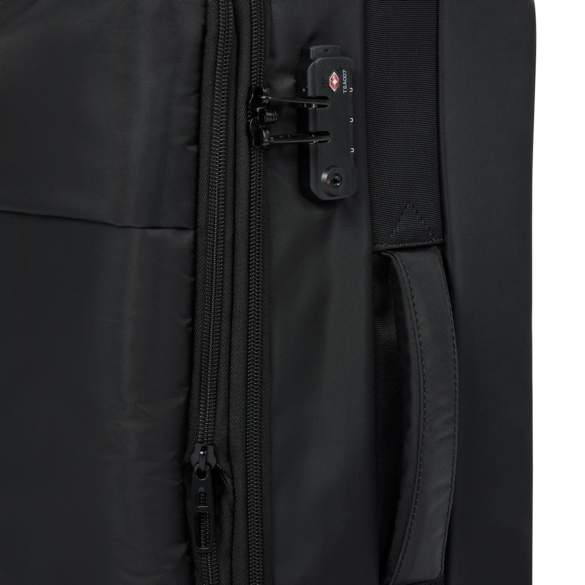 6 48cm 8 Wheels Lightweight Soft Case - Black, 6 of 8