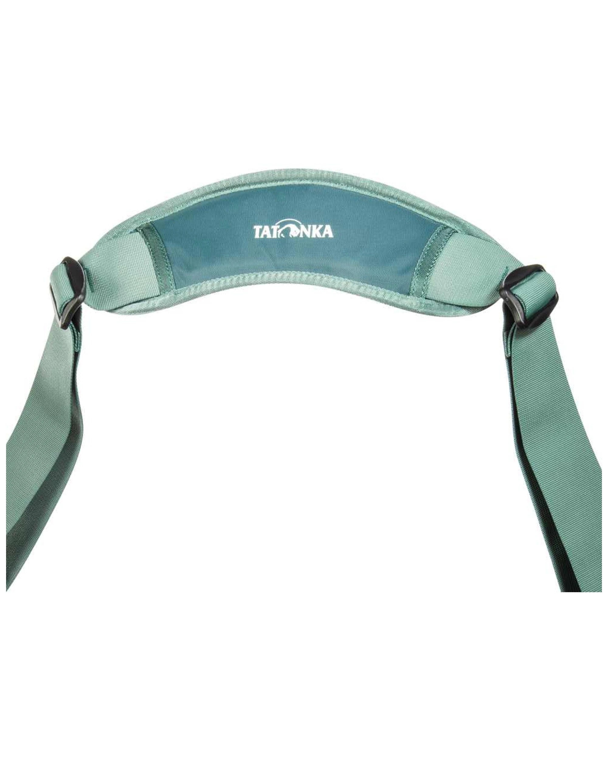 7 Tatonka Nylon Flight Outdoor Travel Duffel Bag 35L Back-Carrying System - Green, 7 of 10