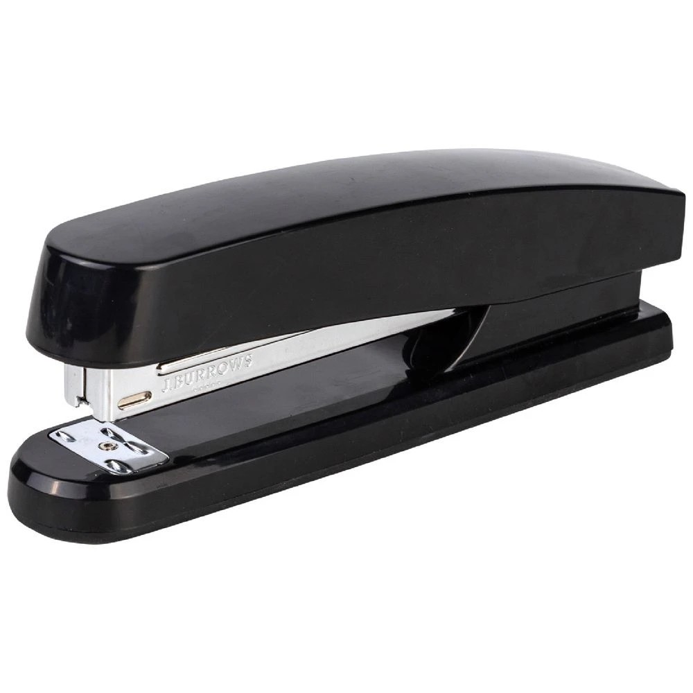 1 J.Burrows Full Strip Plastic Stapler Black, 1 of 1