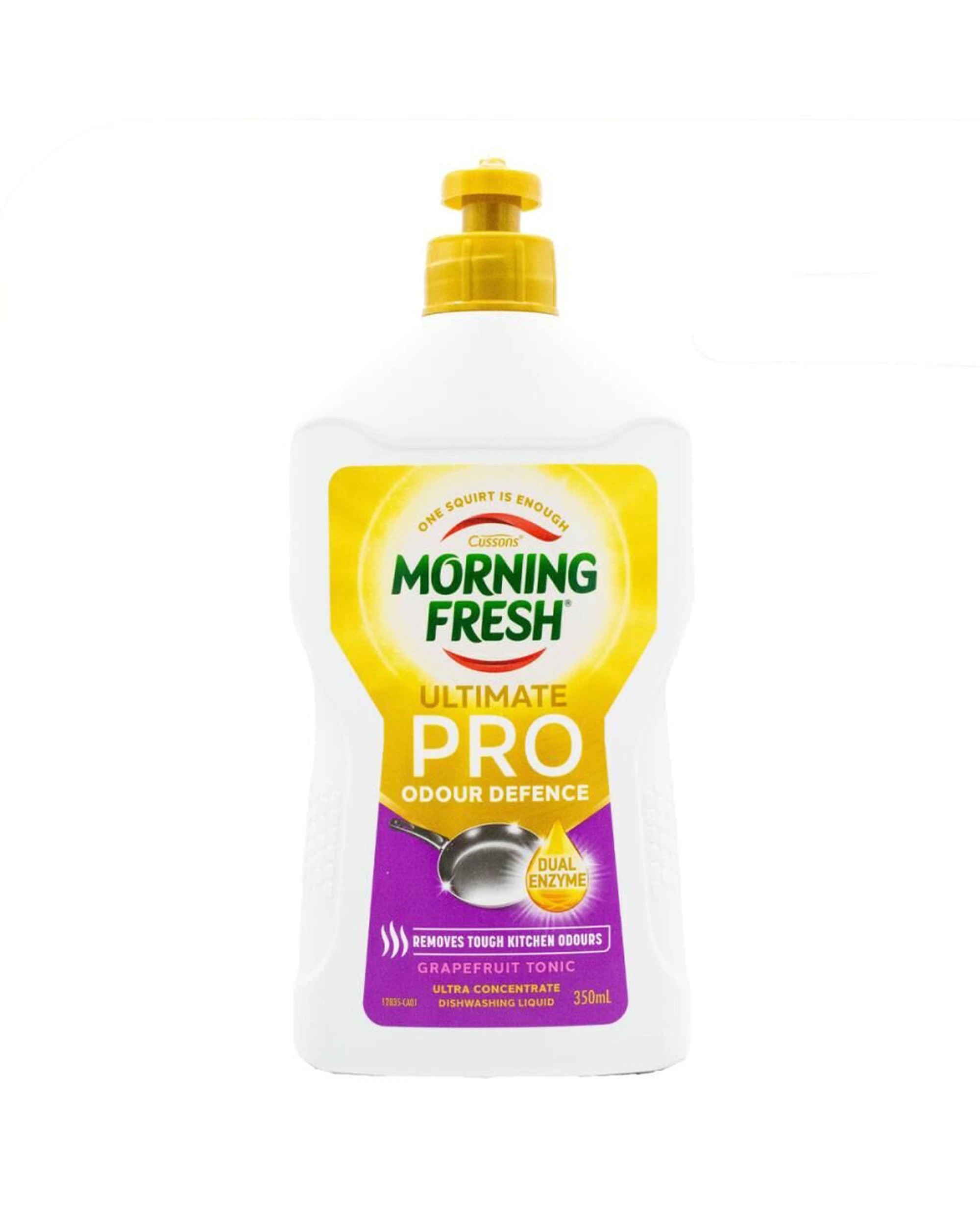 2 Morning Fresh 12pk Dishwashing Liquid Odour Defence 350ml Grapefruit Tonic - Multi, 2 of 3