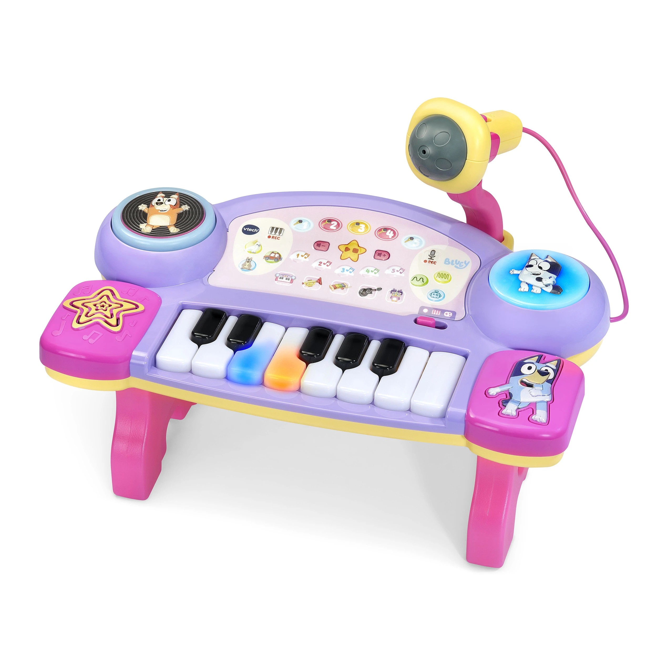 2 VTech Bluey Sing - Along Keyboard - Multi, 2 of 4