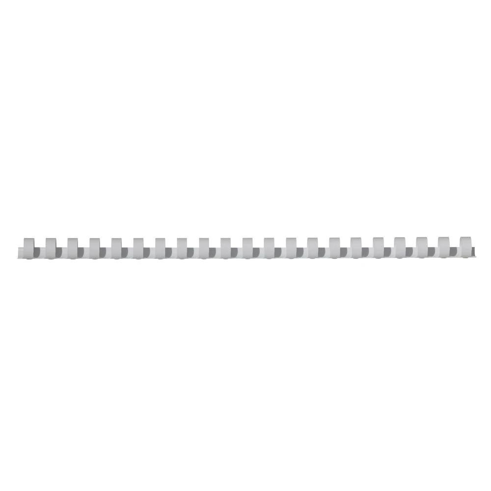 3 GBC Binding Comb 21 Loop Plastic 12mm White 25 Pack, 3 of 3