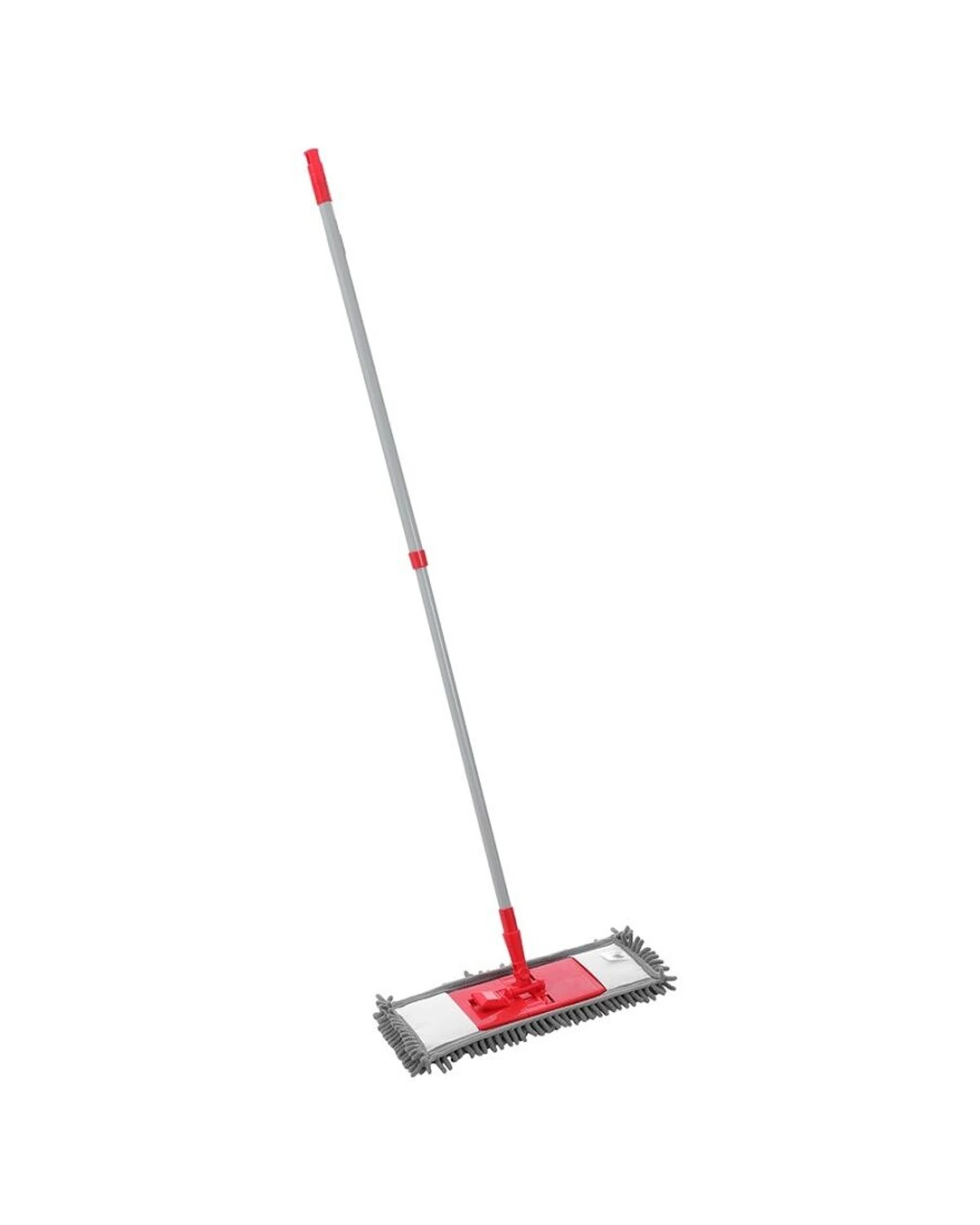 2 Boxsweden Prime Microfibre Floor Sweeper With Extendable Handle Indoor Use - Multi, 2 of 8