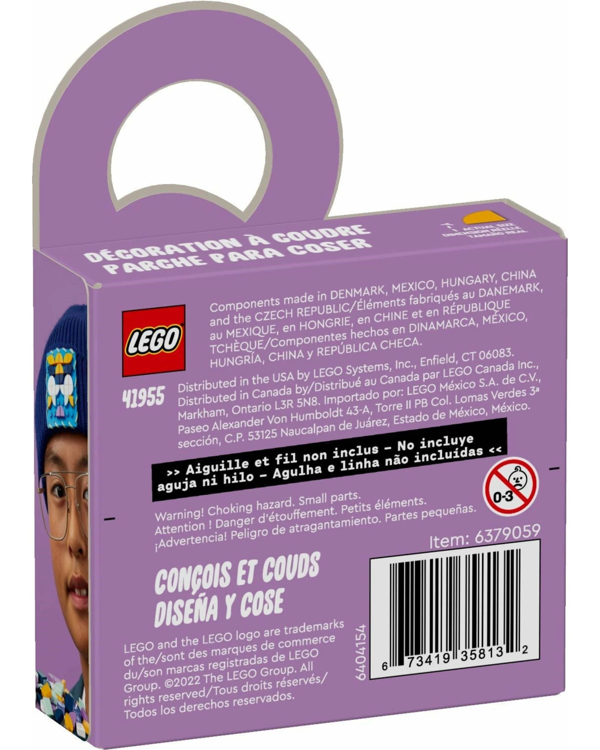 5 LEGO DOTS 41955 Stitch-on Patch, 5 of 5