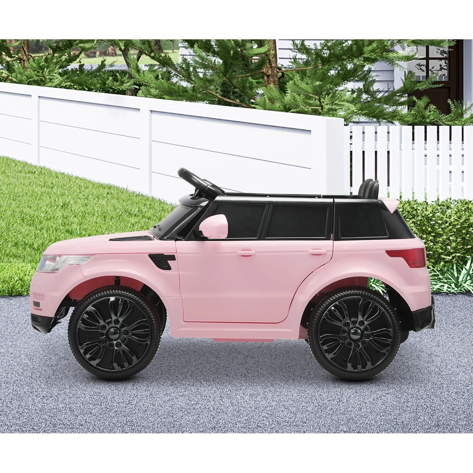 7 Mazam Kids Ride On Car Electric Vehicle Toy Remote Cars Gift Mp3 Led Light 12v
 - Pink, 7 of 10