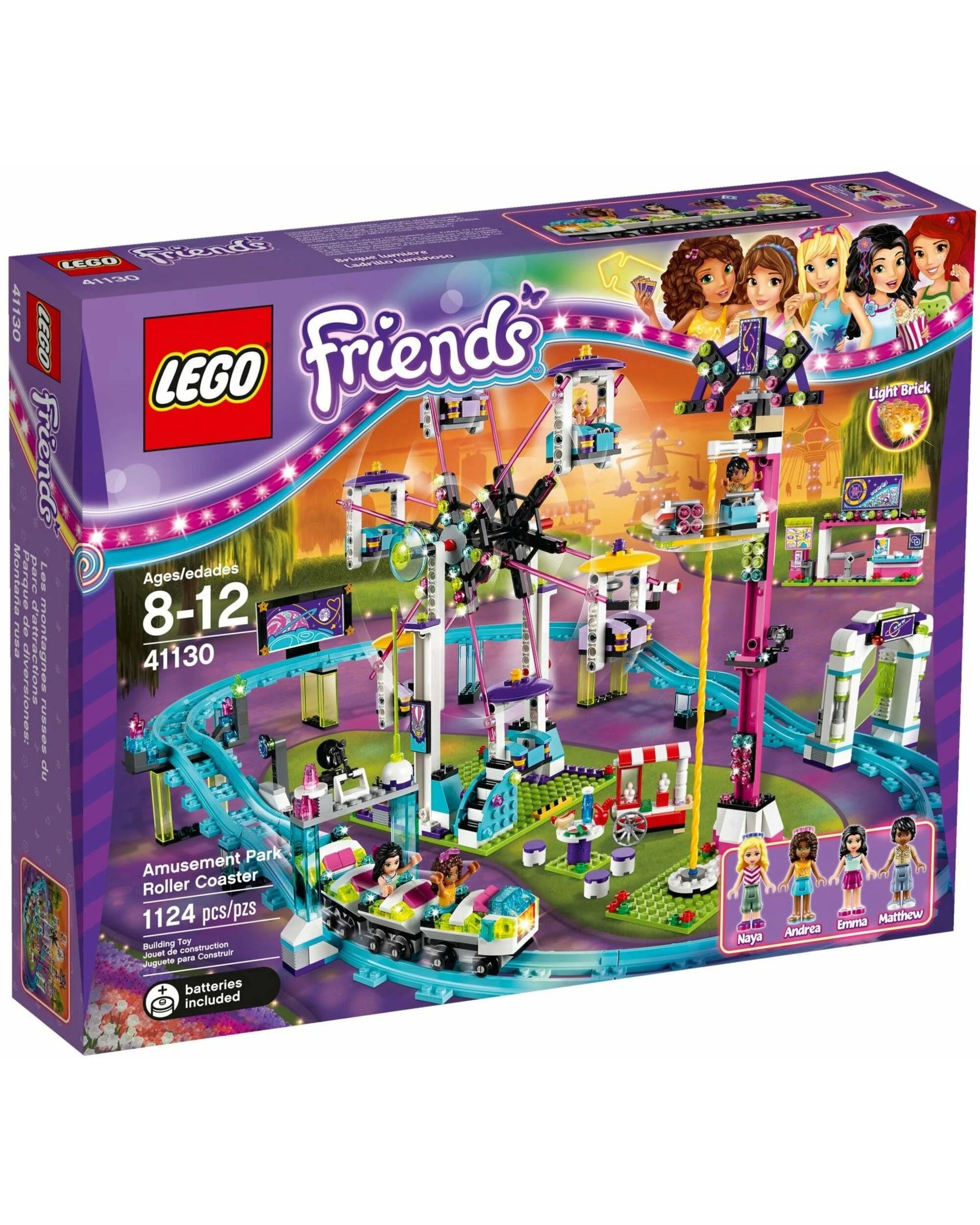 1 LEGO 41130 Amusement Park Roller Coaster & Ferris Wheel, 1 of 5