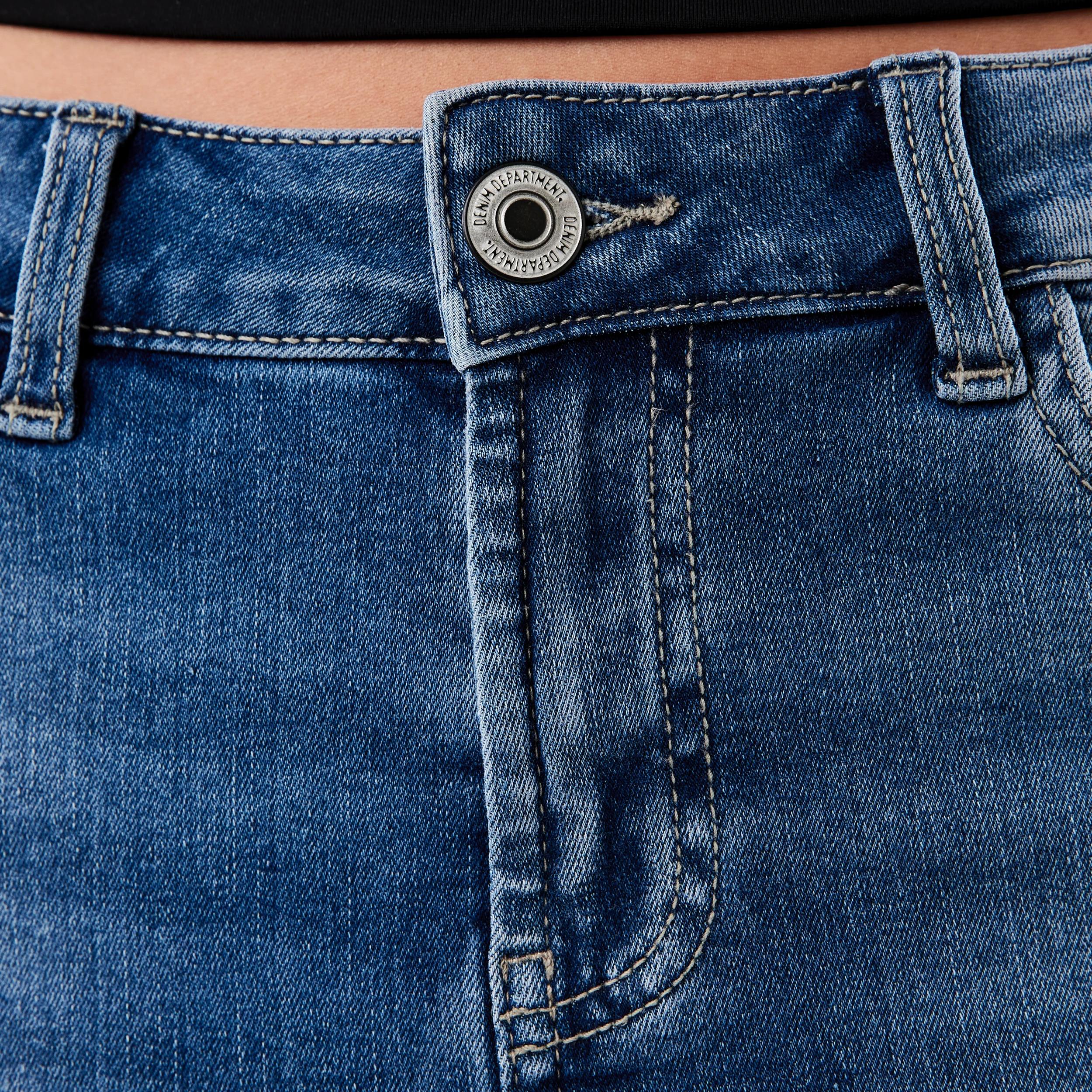 5 Denim Skirt Mid Wash, 5 of 7