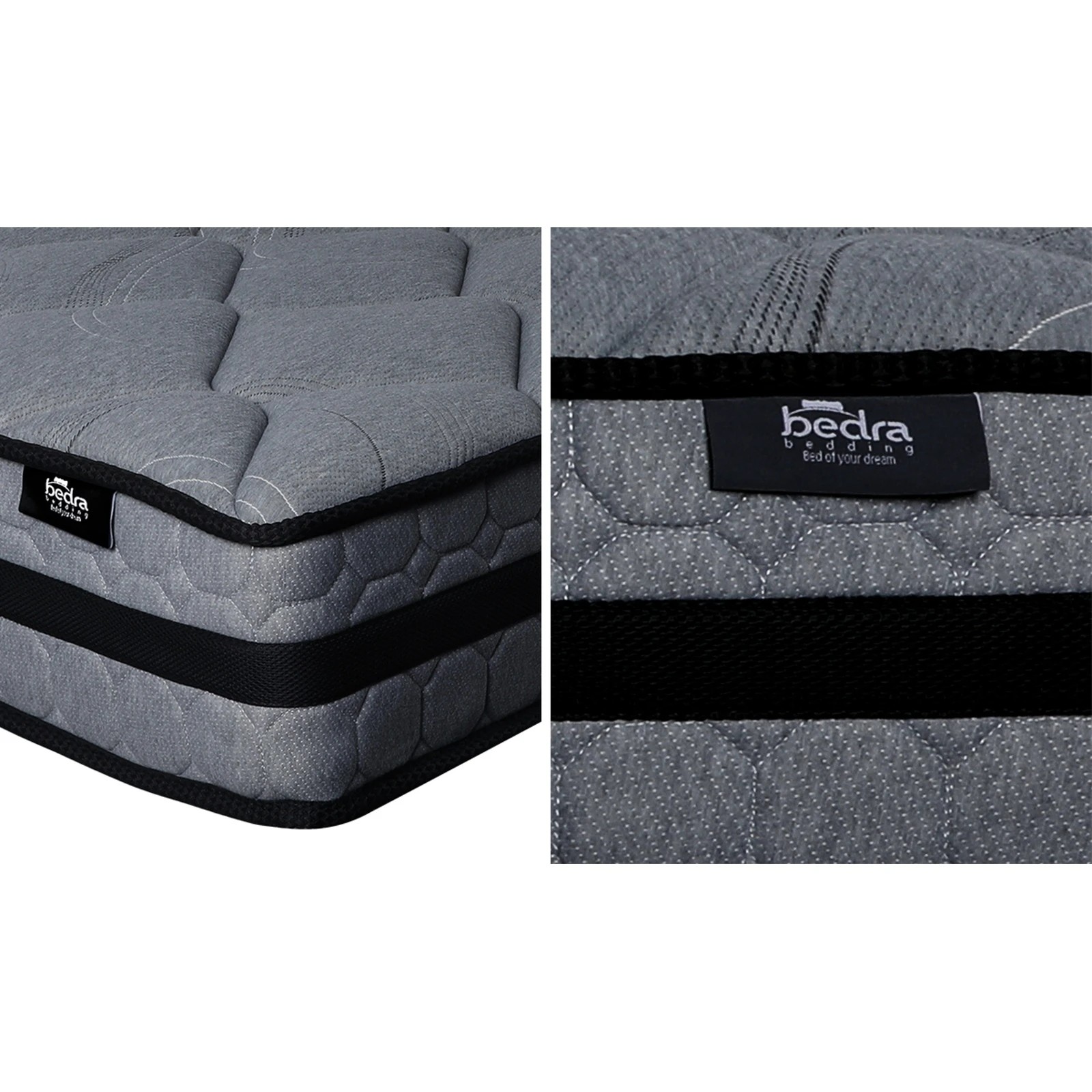 7 Bedra Bedding Mattress 3d Mesh Fabric 7 Zone Pocket Spring 22cm King Single
 - Multi, 7 of 10