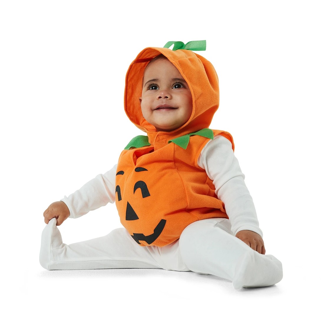 1 Infant Pumpkin Costume - Ages 6-18 Months, 1 of 9