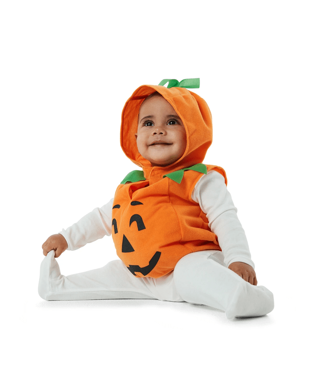 Infant Pumpkin Costume - Ages 6-18 Mo