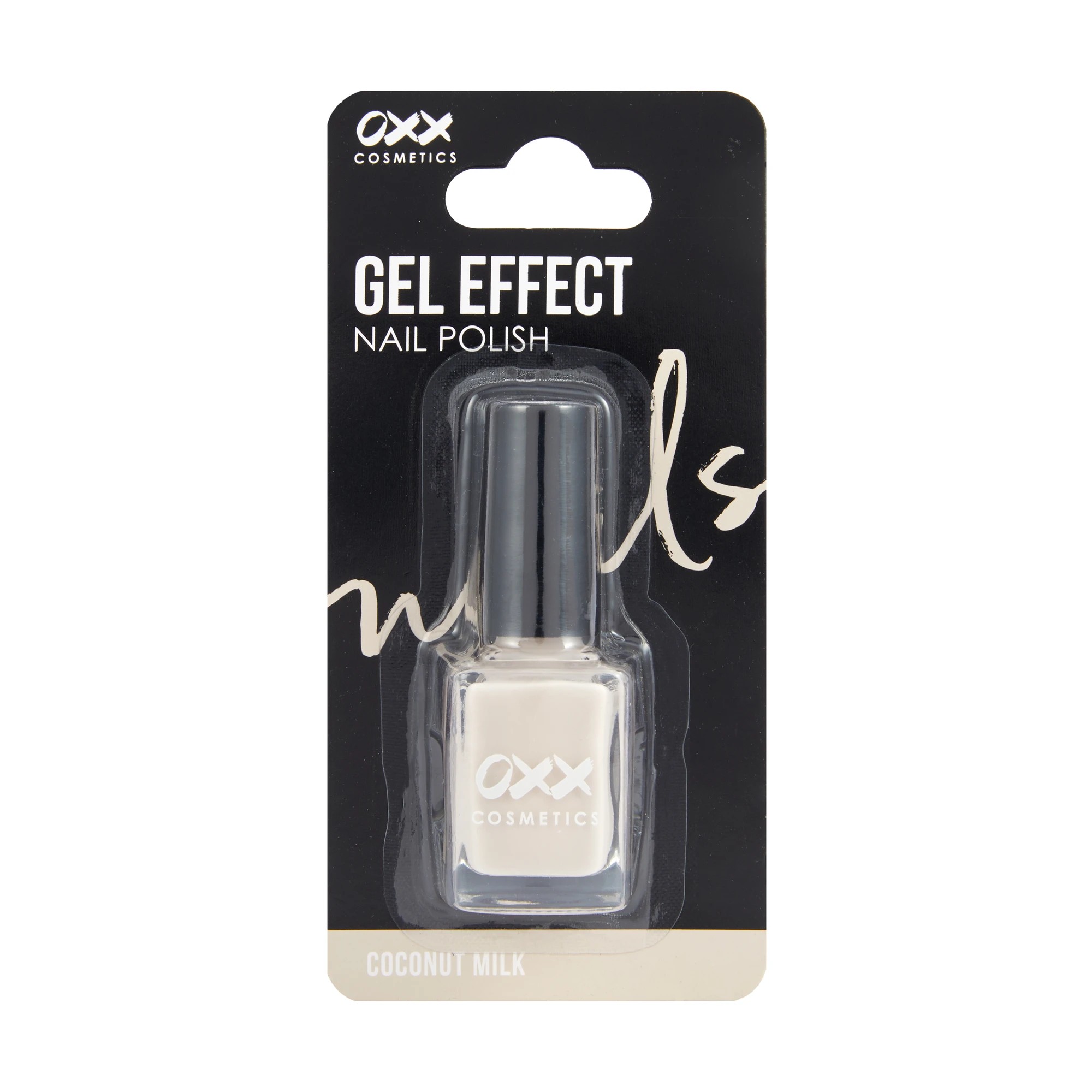 1 OXX Cosmetics Gel Effect Nail Polish - Coconut Milk, 1 of 4