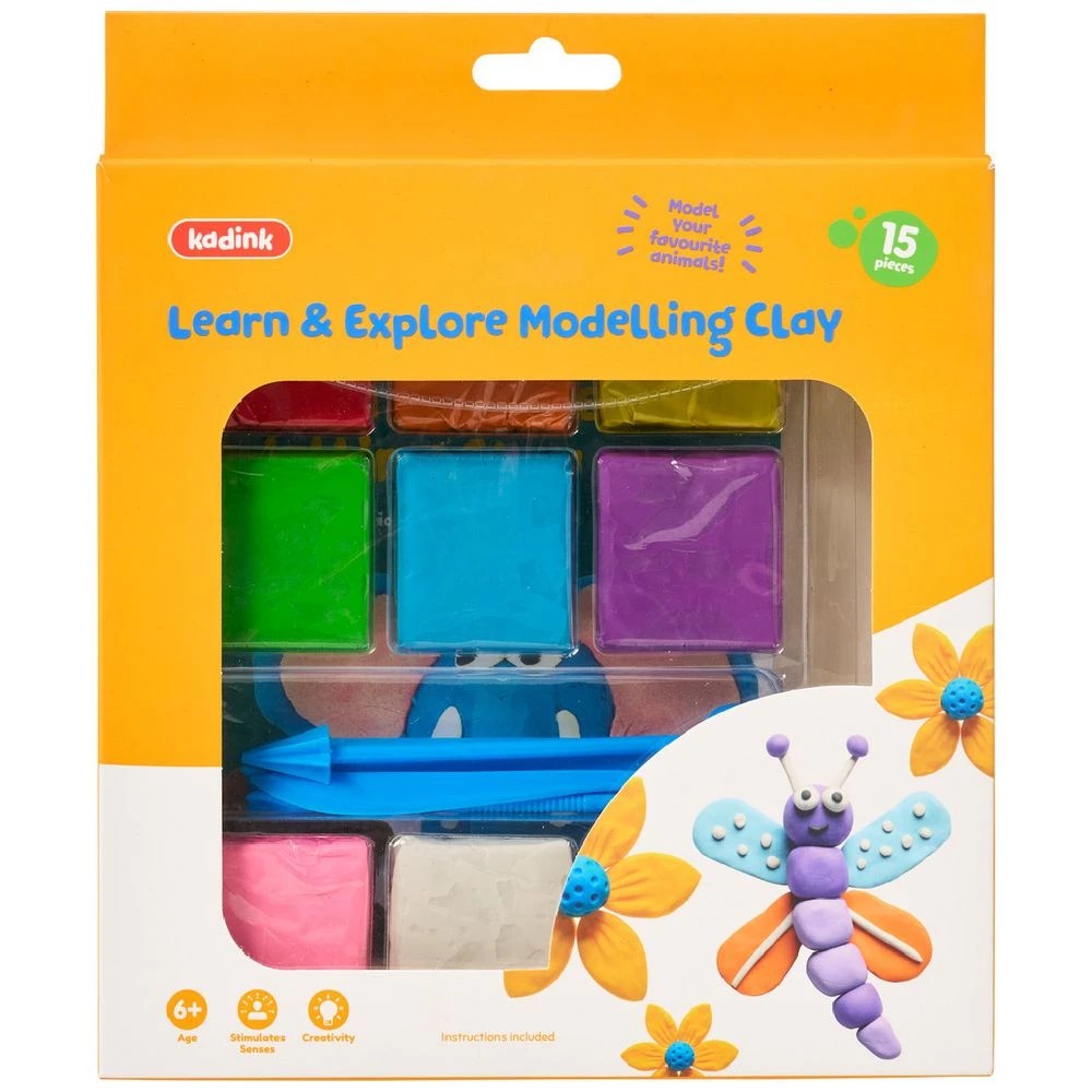 1 Kadink Learn and Explore Modelling Clay Set, 1 of 4
