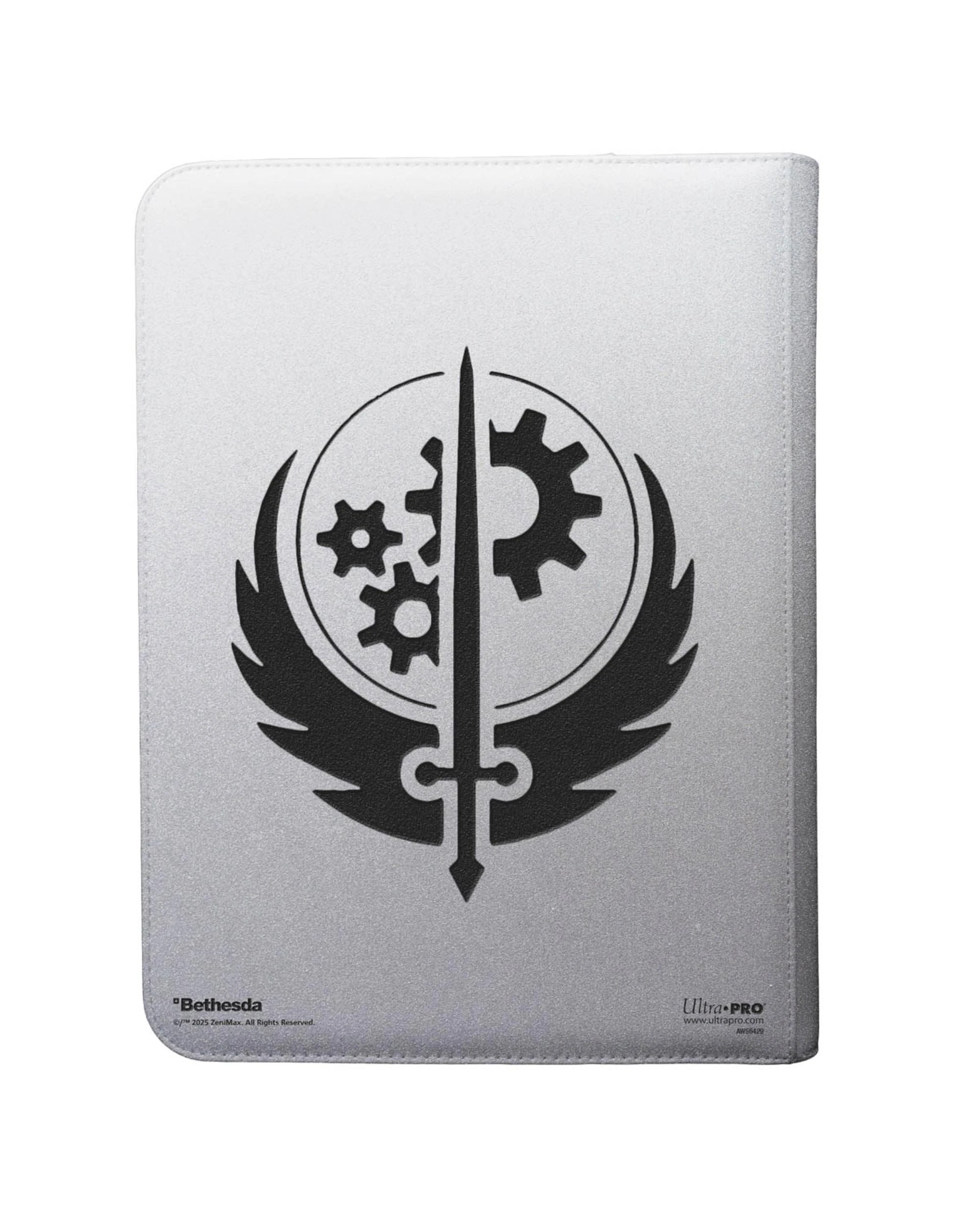 2 Ultra Pro Fallout: Brotherhood of Steel 9 Pocket Zippered PRO Binder - Grey, 2 of 5