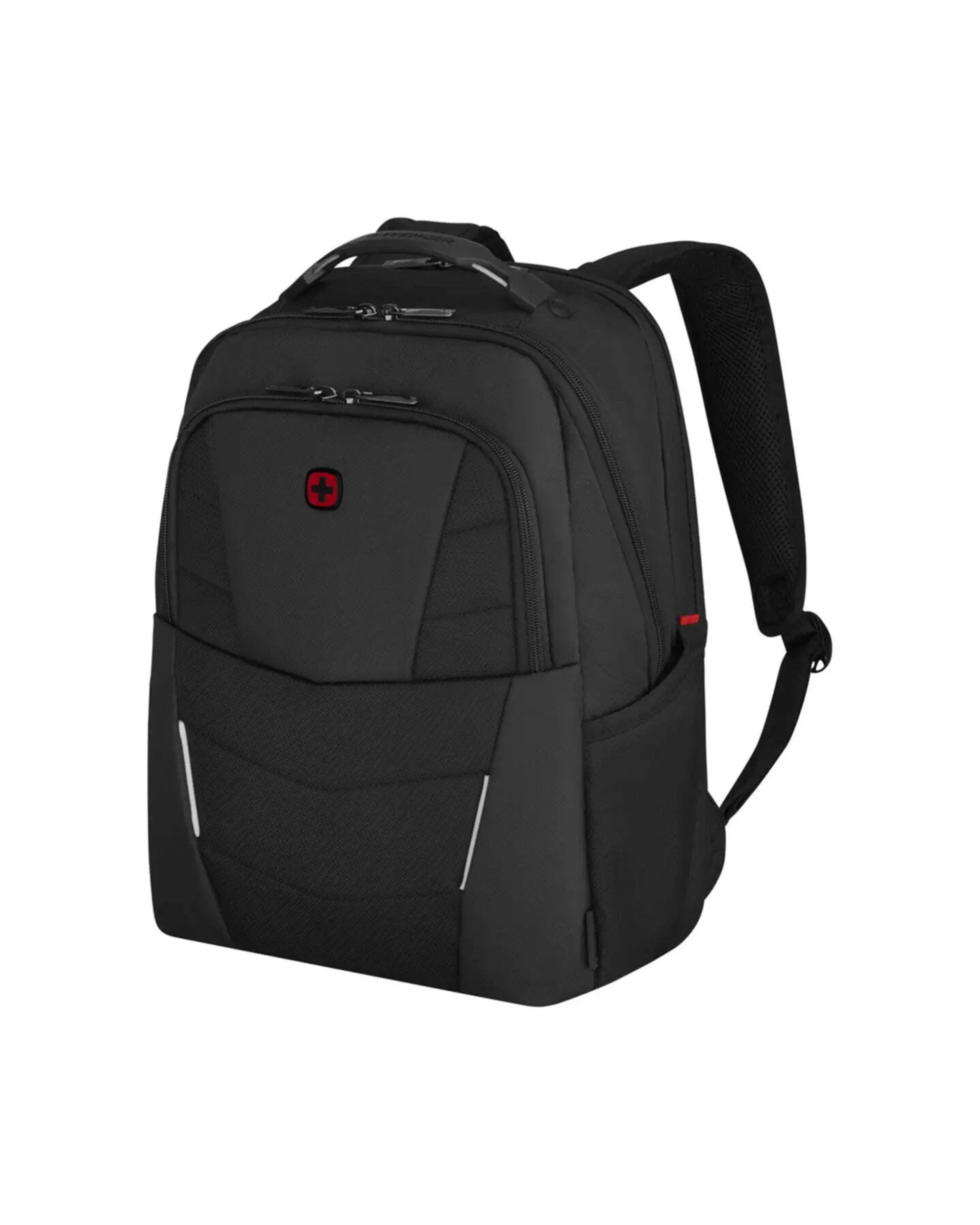 1 Wenger Altair 15.6in Laptop Backpack Triple Protect QuickAccess Pocket Polyester 22L - Black, 1 of 7