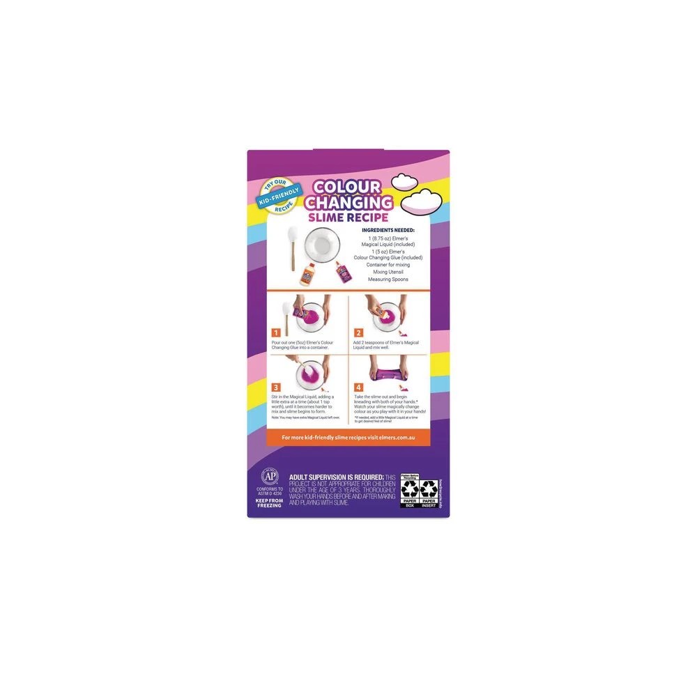 4 Elmer's Unicorn Slime Kit 2 pack, 4 of 4