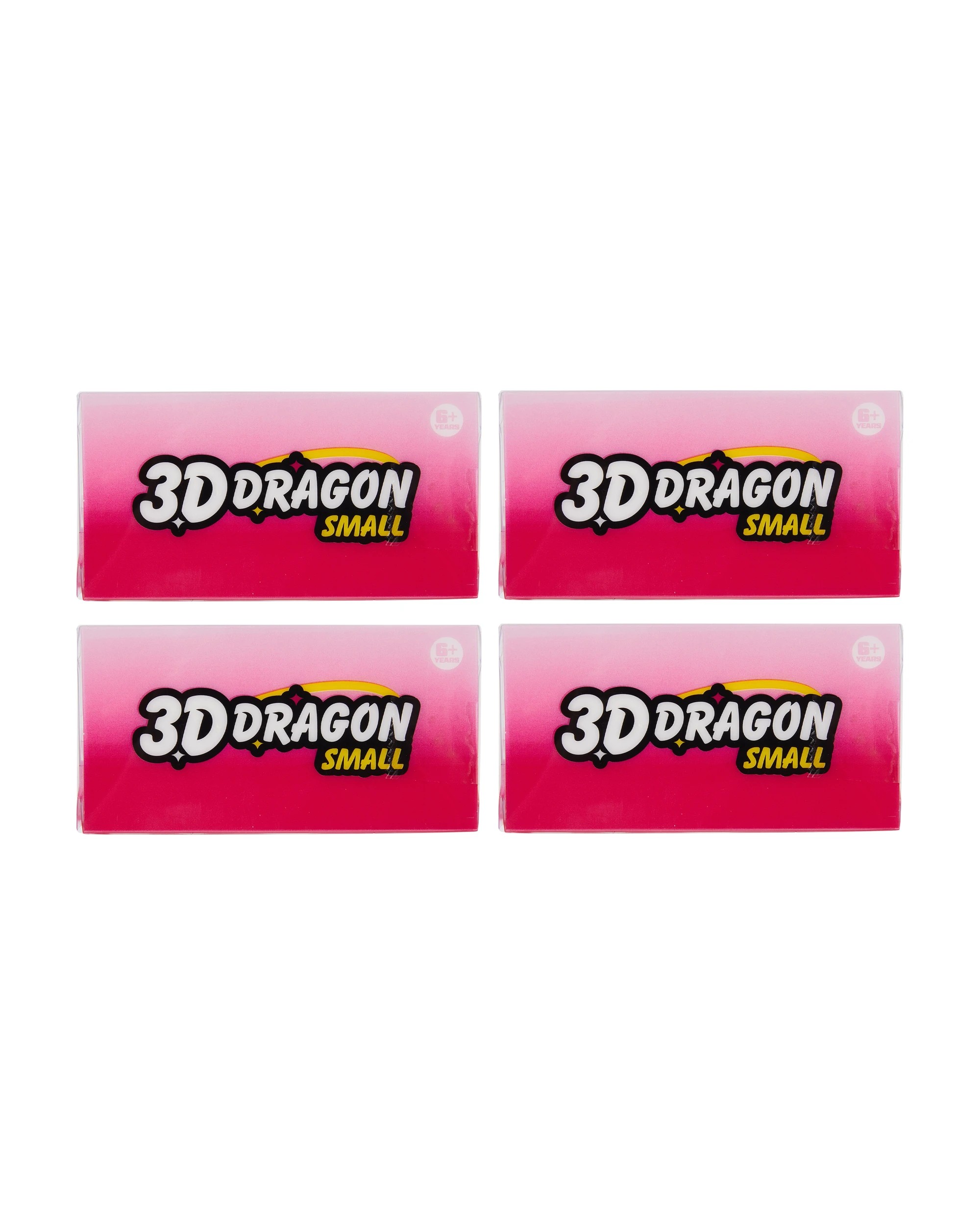 6 3D Dragon Small - Assorted, 6 of 6