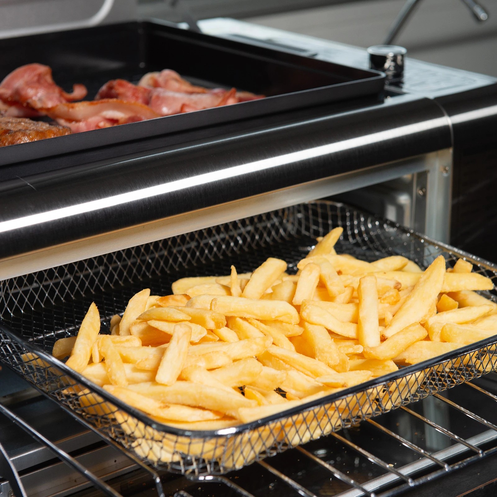 7 Kitchen Couture 9-In-1 Sensei XL Flip Air Fryer Oven Grill Stainless Steel - Silver, 7 of 7