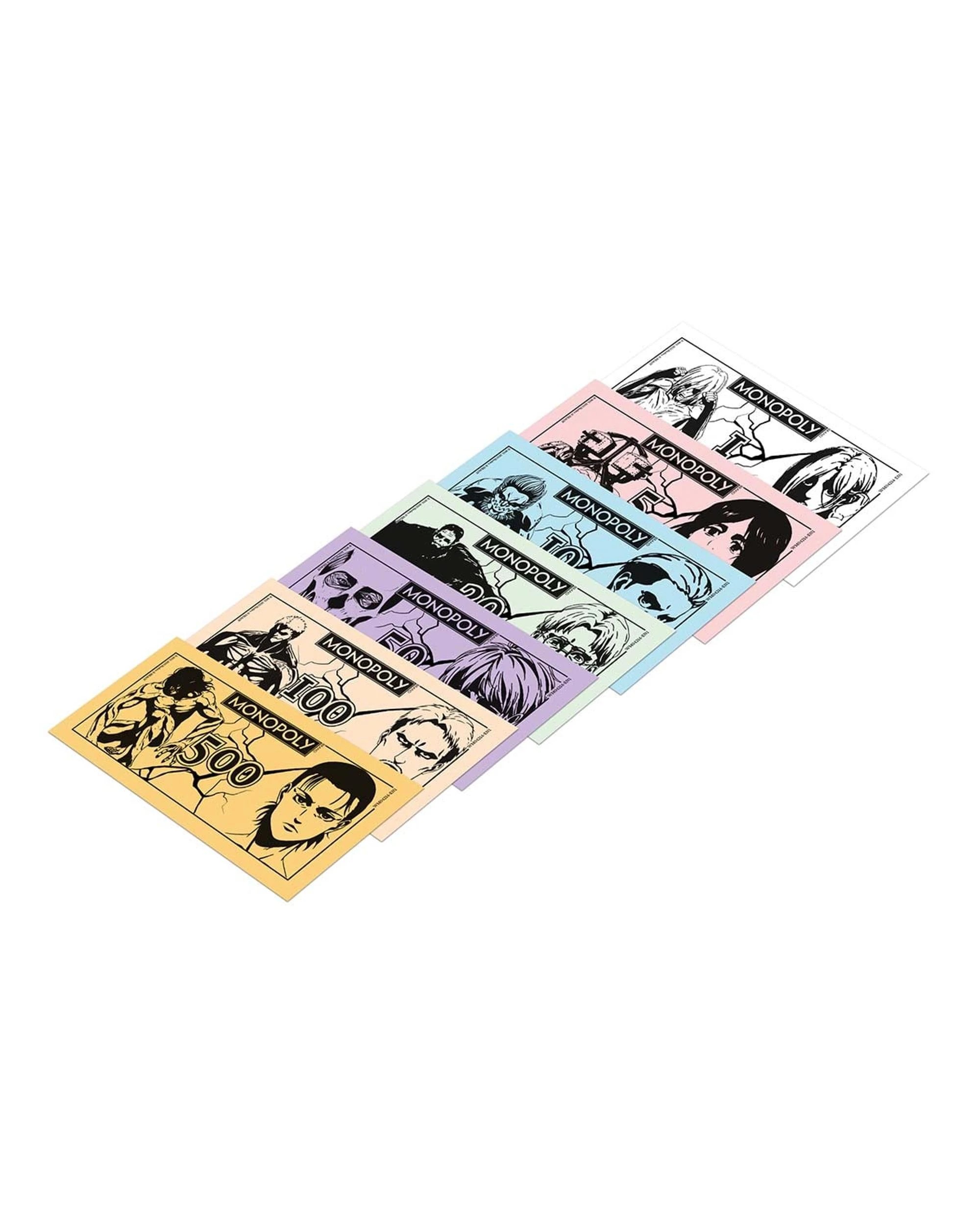 5 Winning Moves Monopoly Attack On Titan Final Season Edition Board Game, 5 of 7