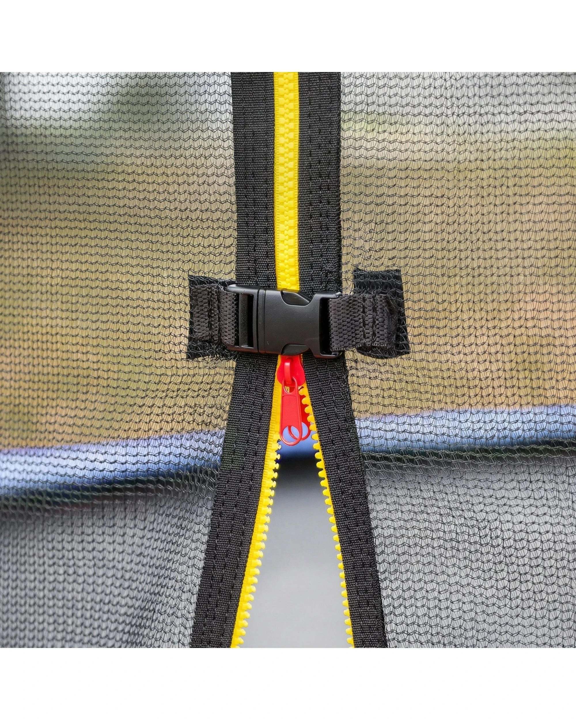 5 Kahuna 14ft 12 Pole Trampoline Replacement Safety Pad and Inner Net Outdoor Enclosure Netting - Purple, 5 of 6