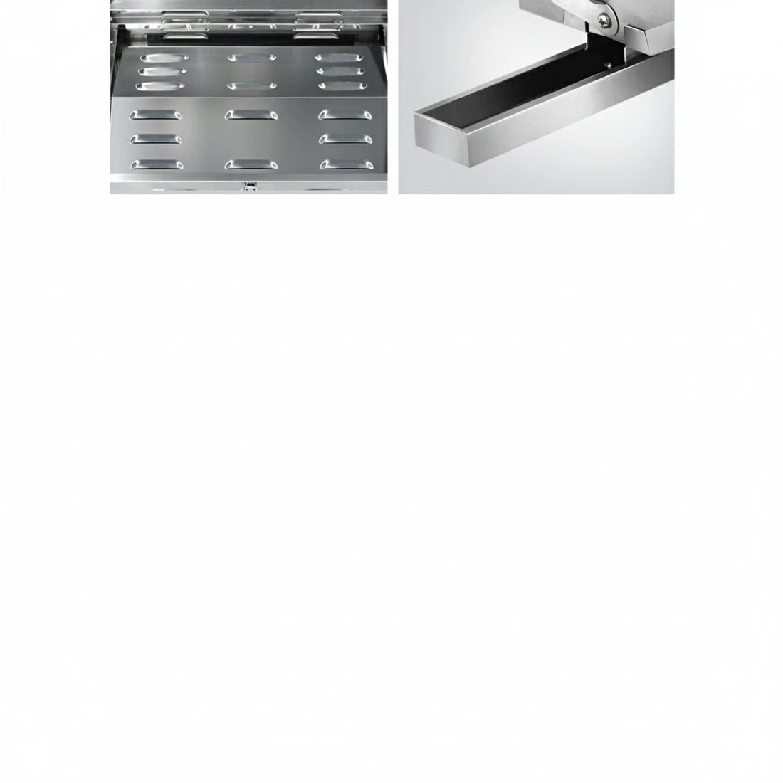 7 Grillz Portable Gas BBQ Grill 2 Burners with 2 Plates - Silver, 7 of 8