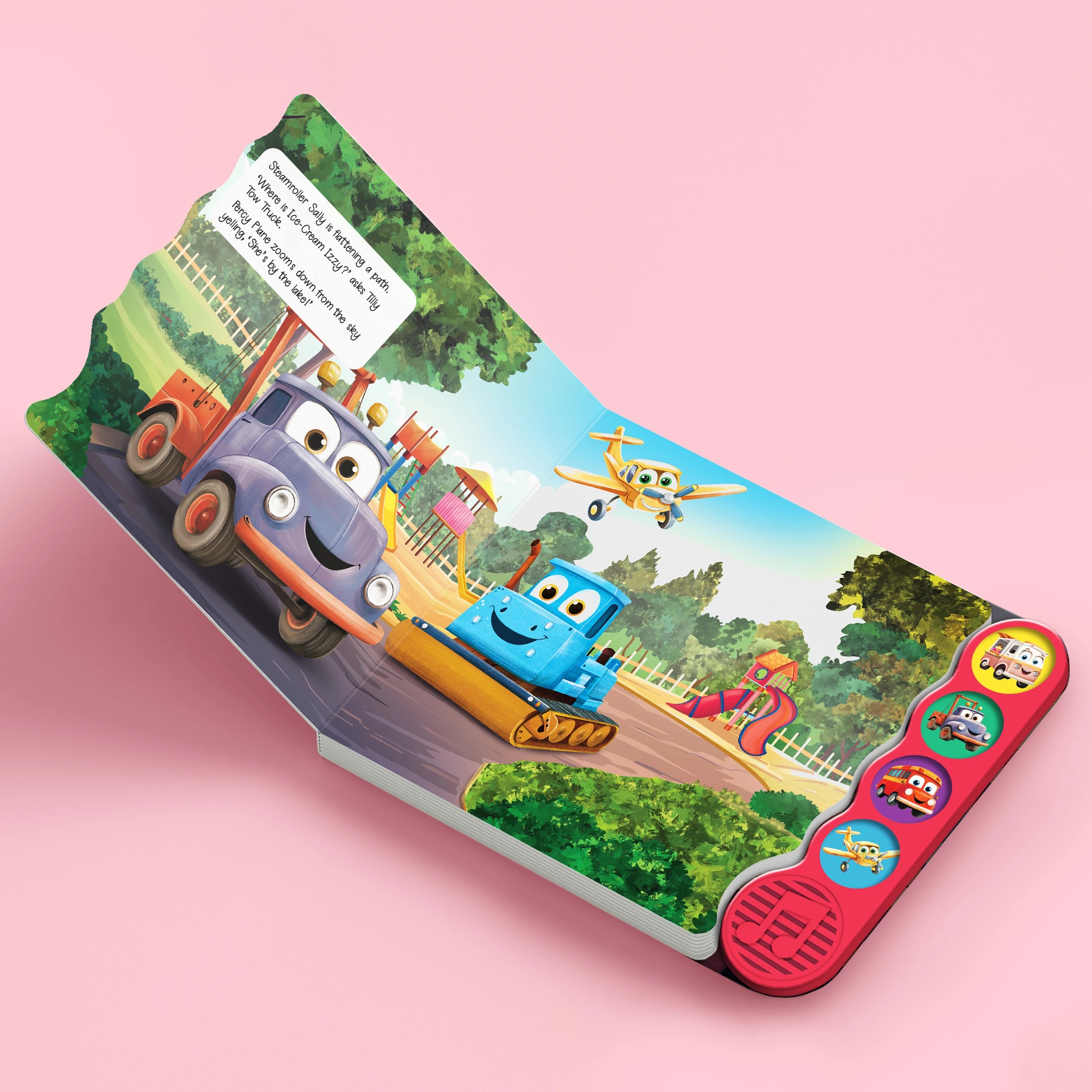 4 On the Go Vehicles: Sound Book, 4 of 6