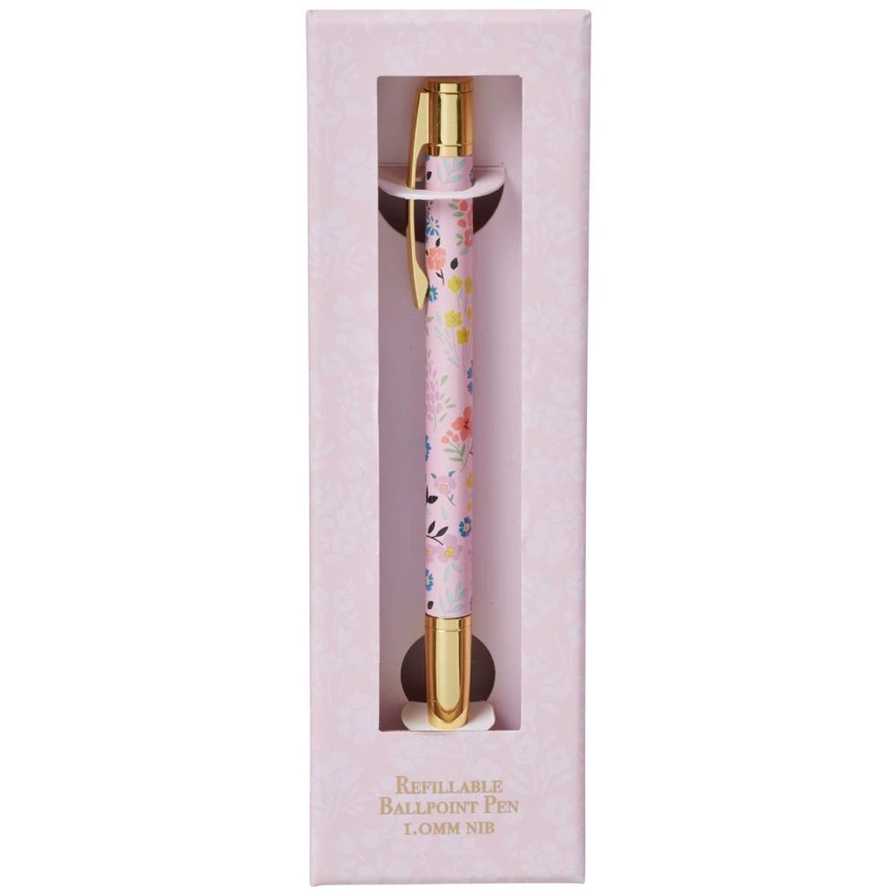 1 Otto Floral Metal Pen, 1 of 4